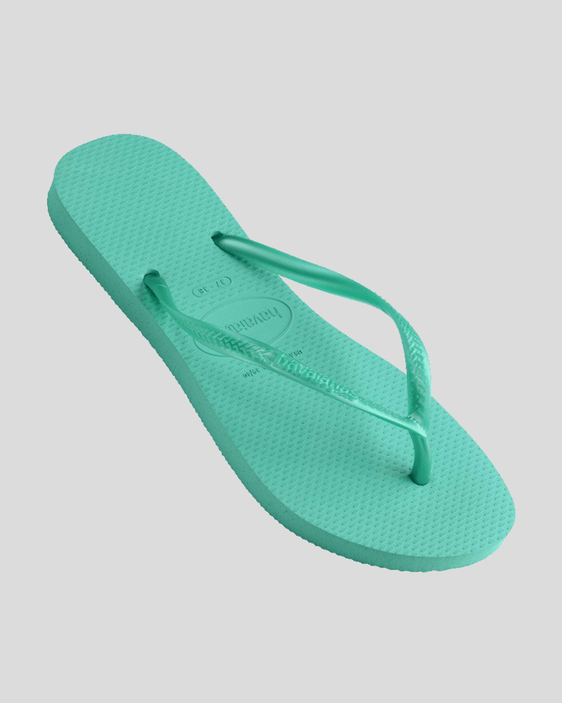 Kids' Slim Metallic Thongs