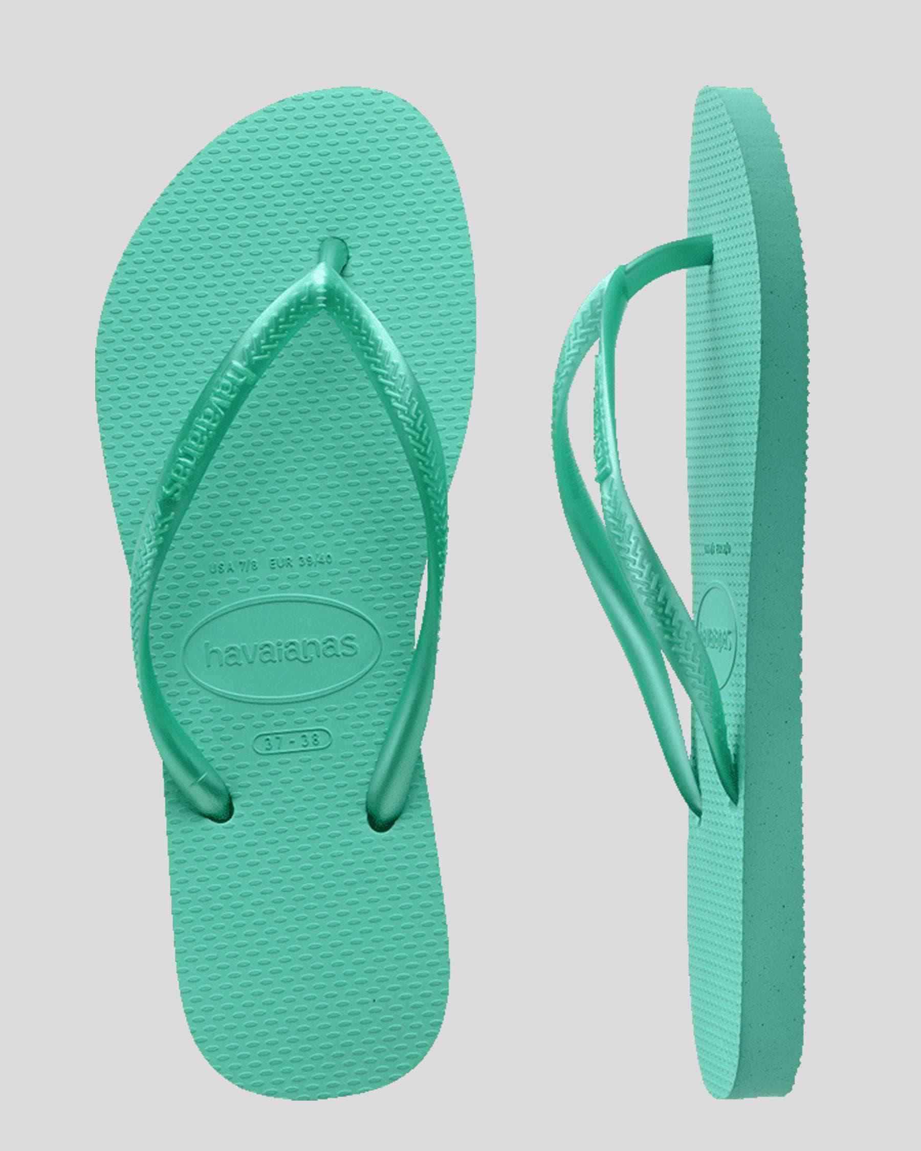 Kids' Slim Metallic Thongs