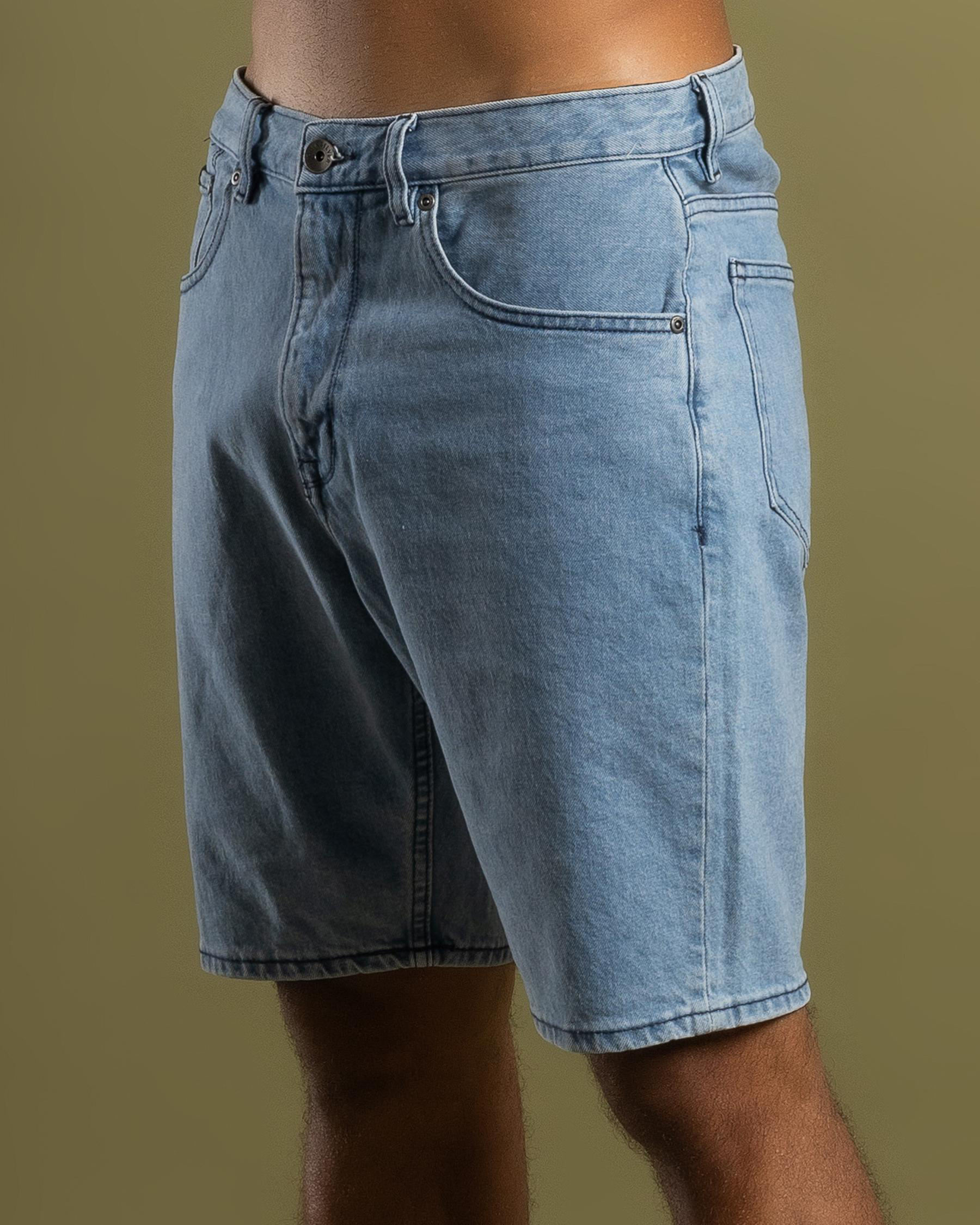 Aqua Cult Aged Denim Shorts