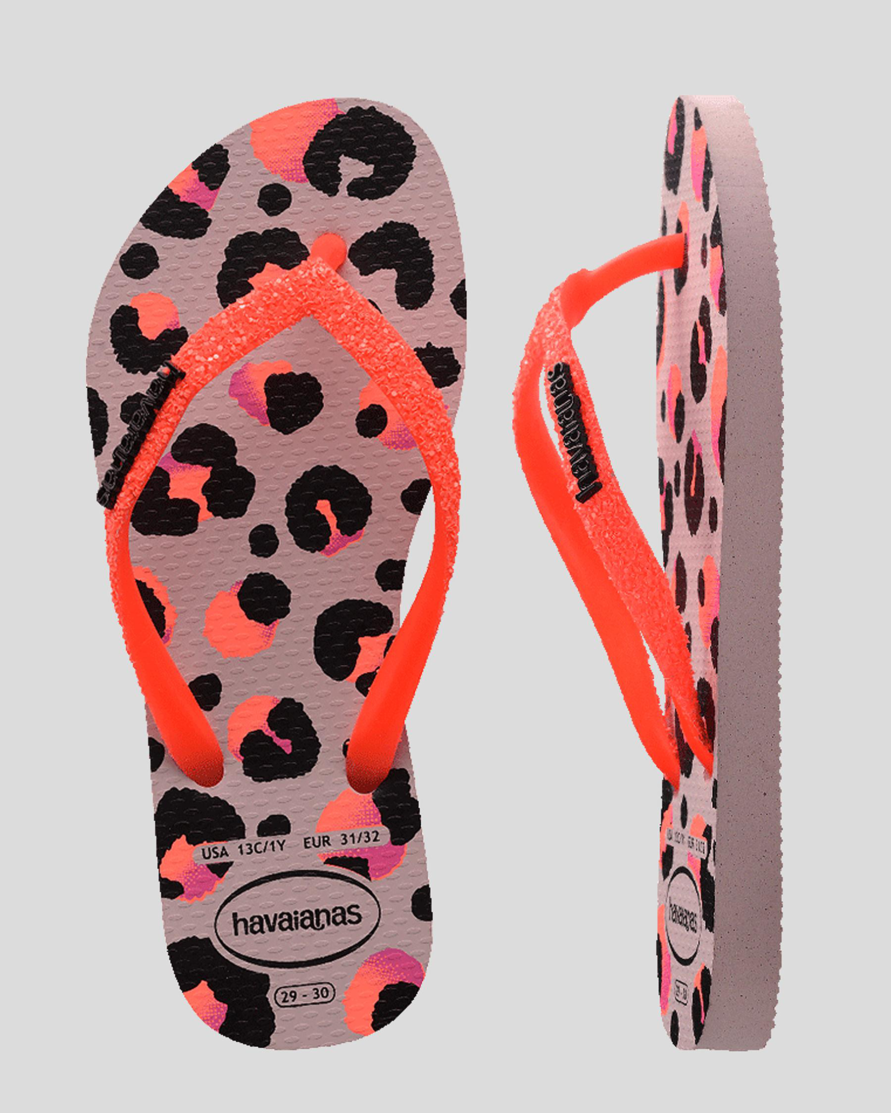 Kids' Slim Glitter Thongs