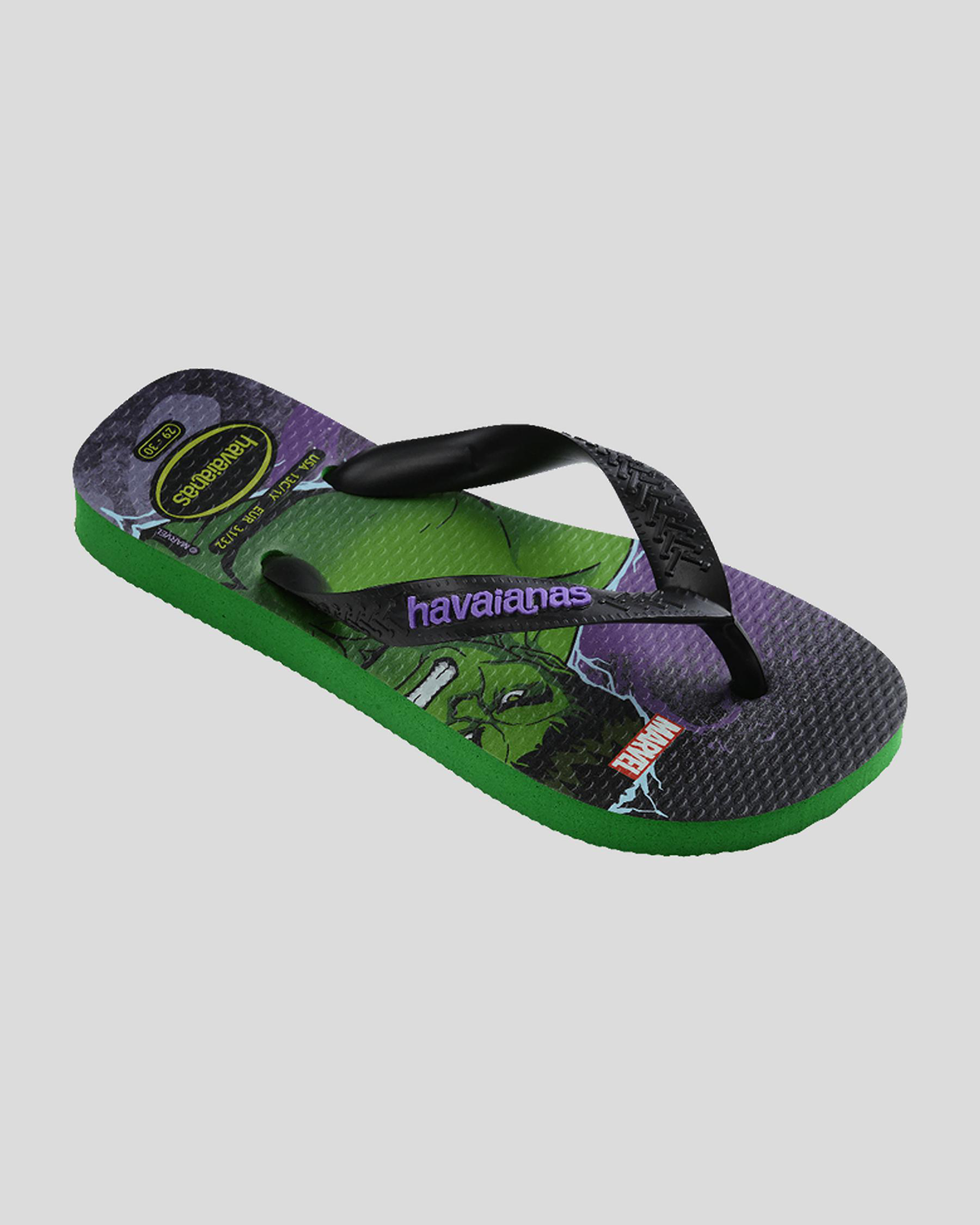 Kids' Marvel Hulk Thongs