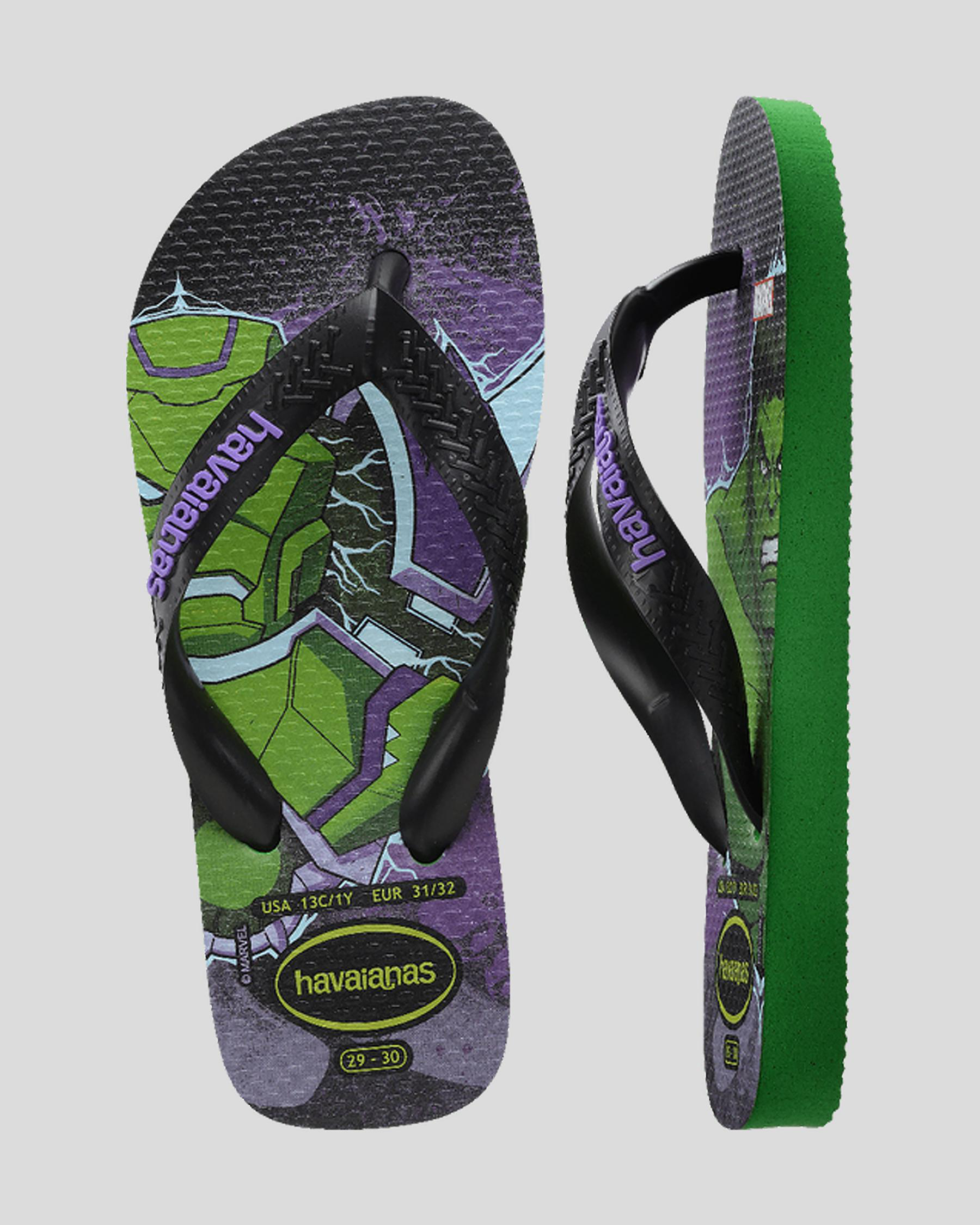 Kids' Marvel Hulk Thongs