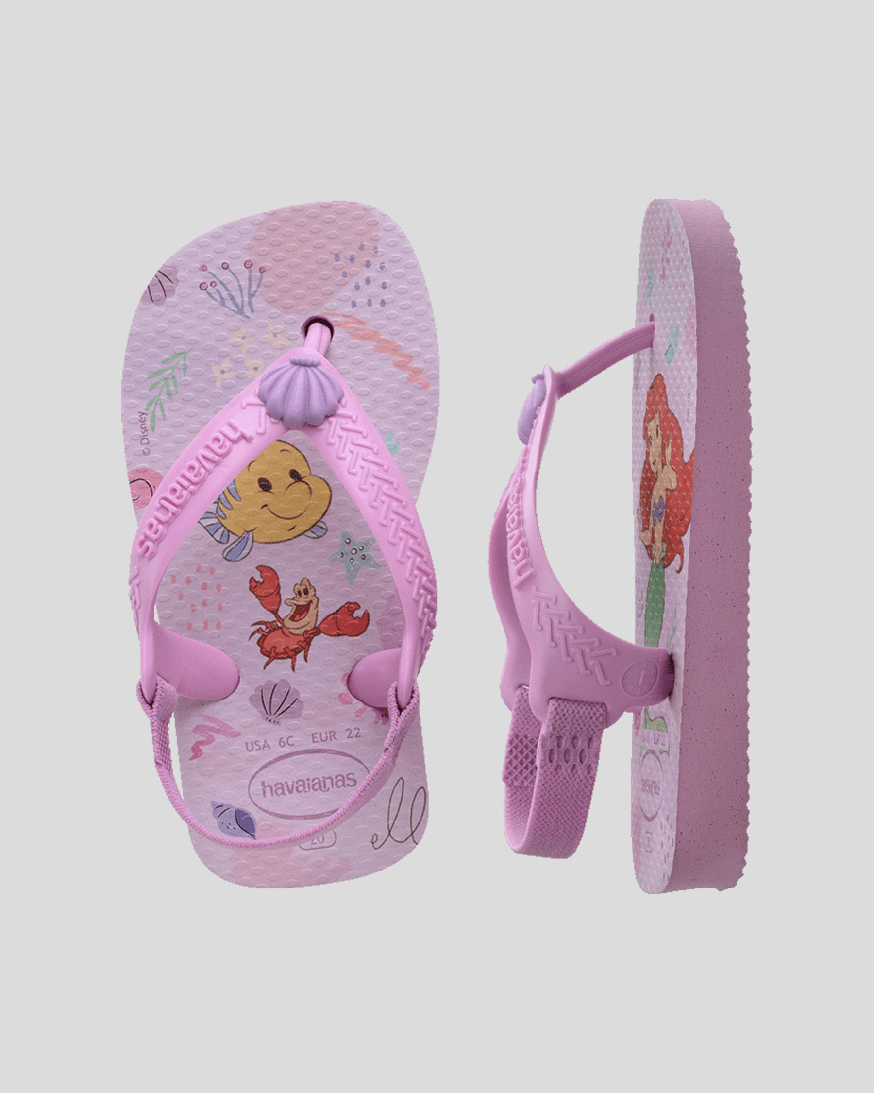 Disney Classics Ariel Thongs