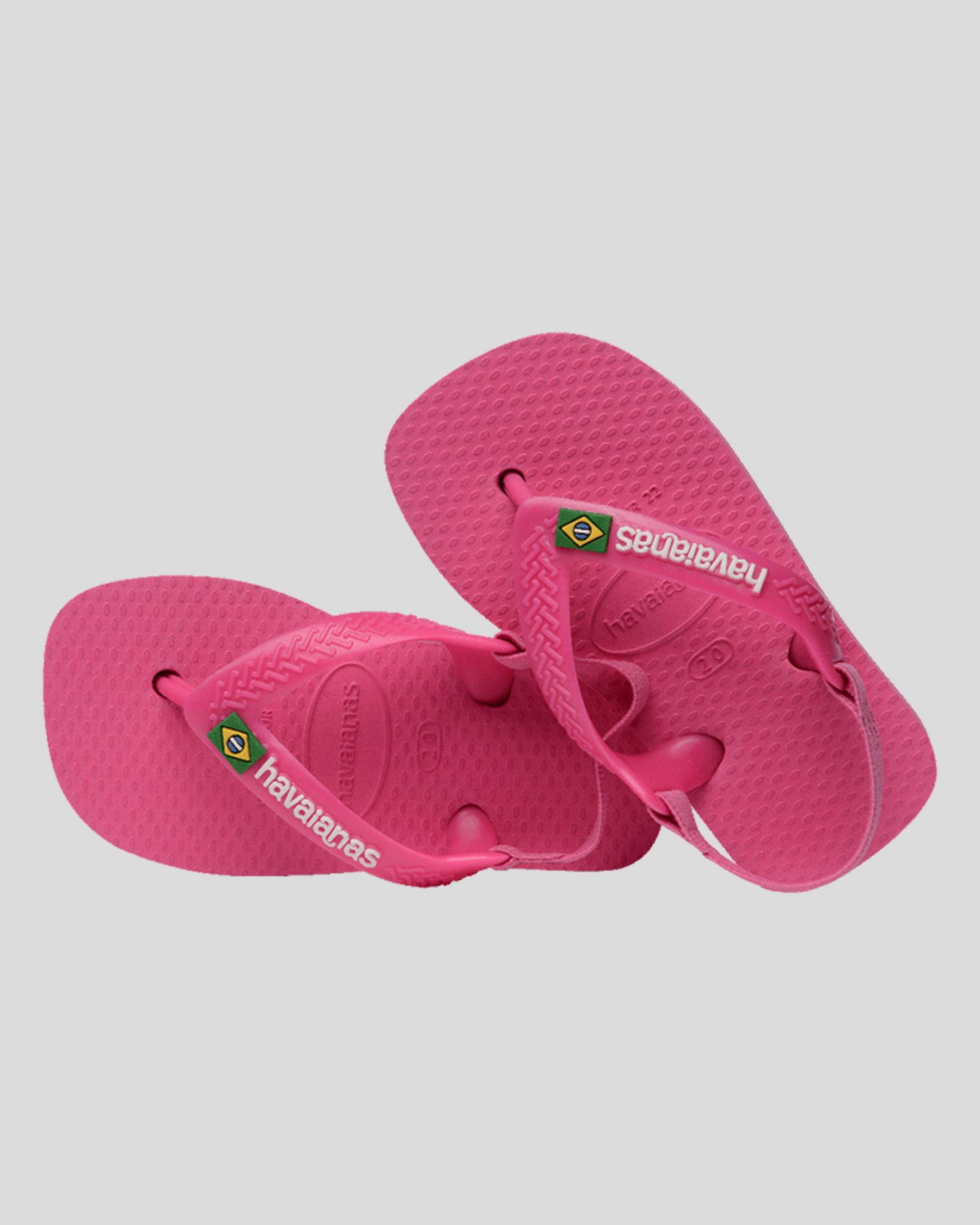 Toddlers' Brazil Logo Thongs