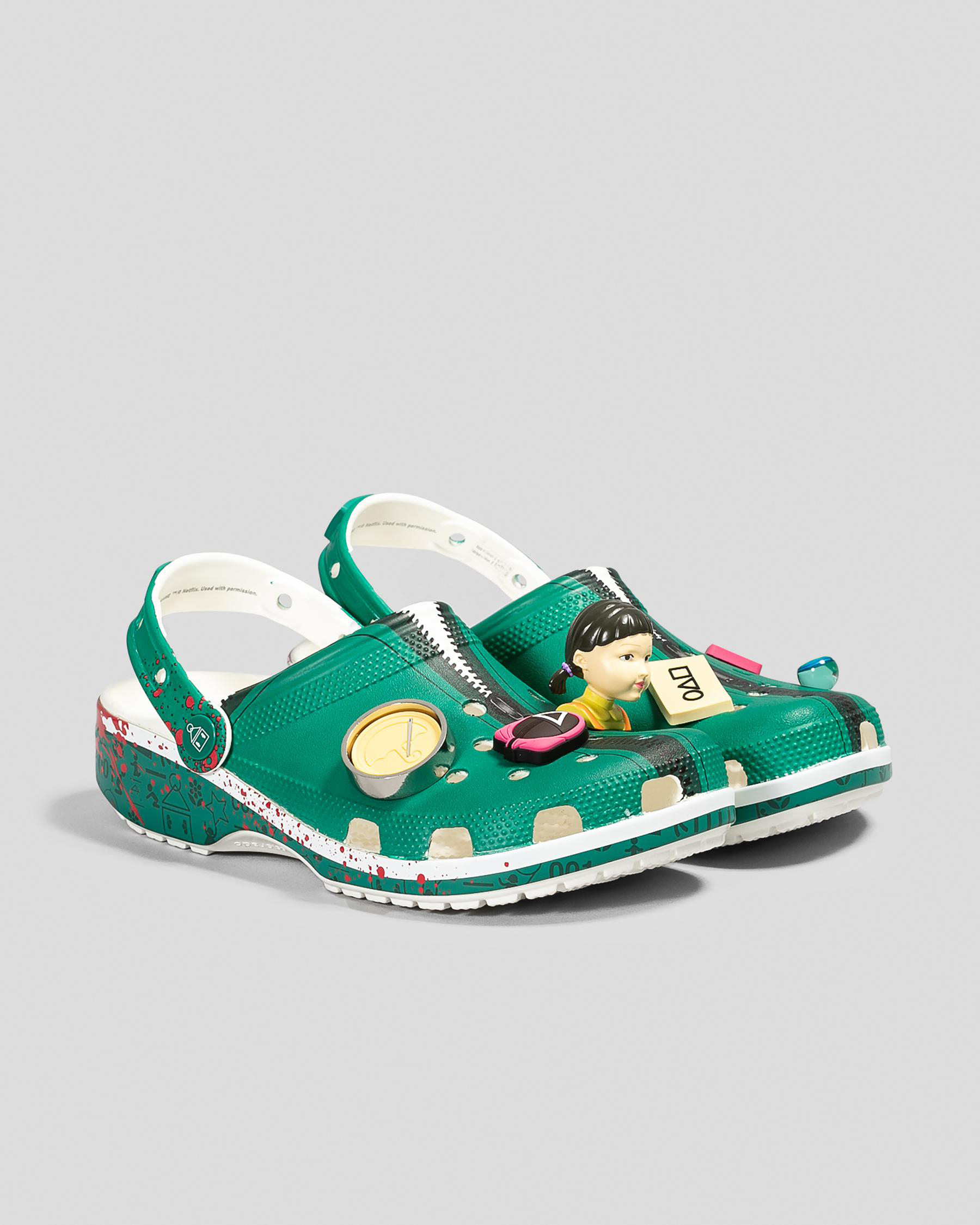 Squid Game Classic Clogs Shoes