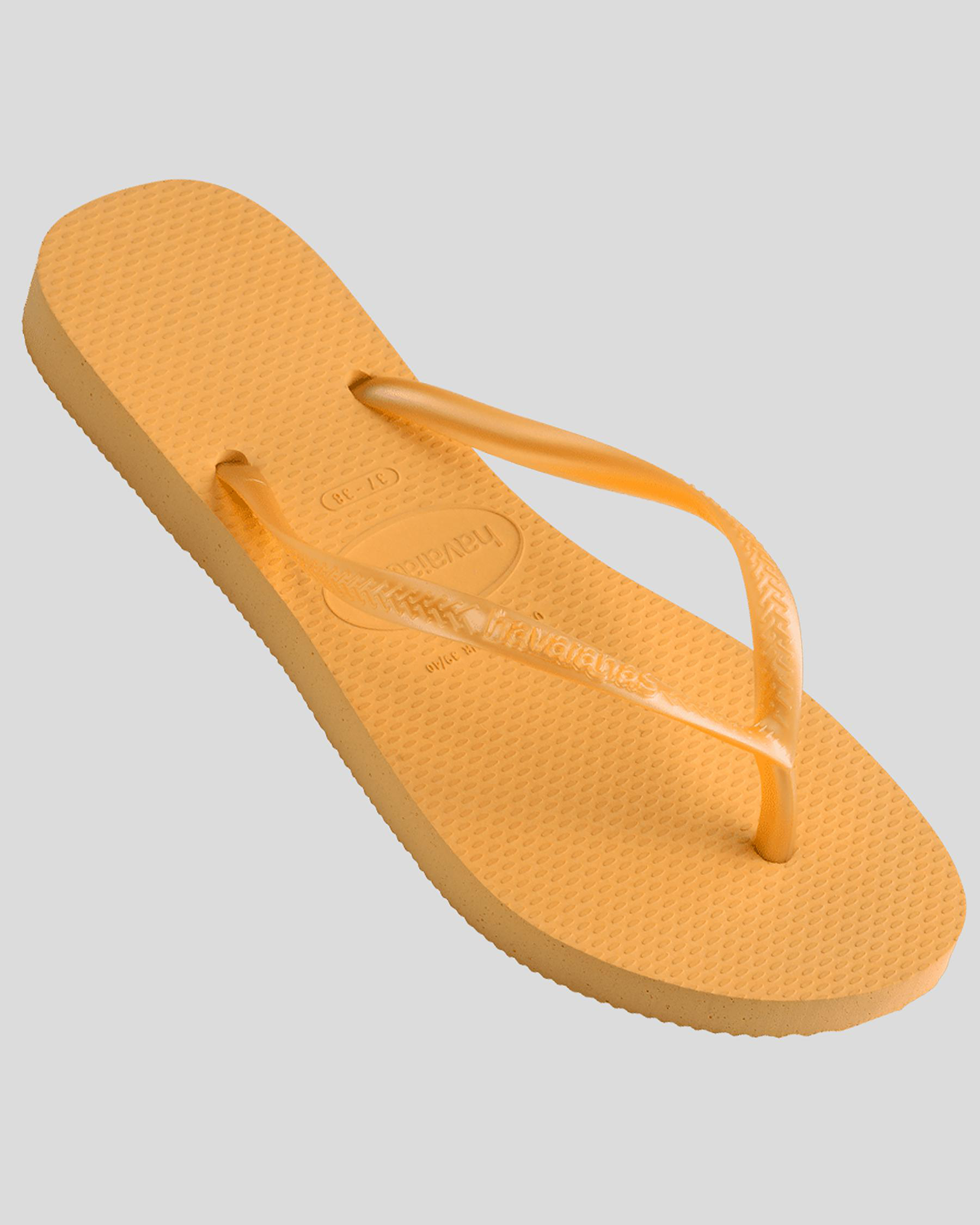 Slim Metallic Thongs