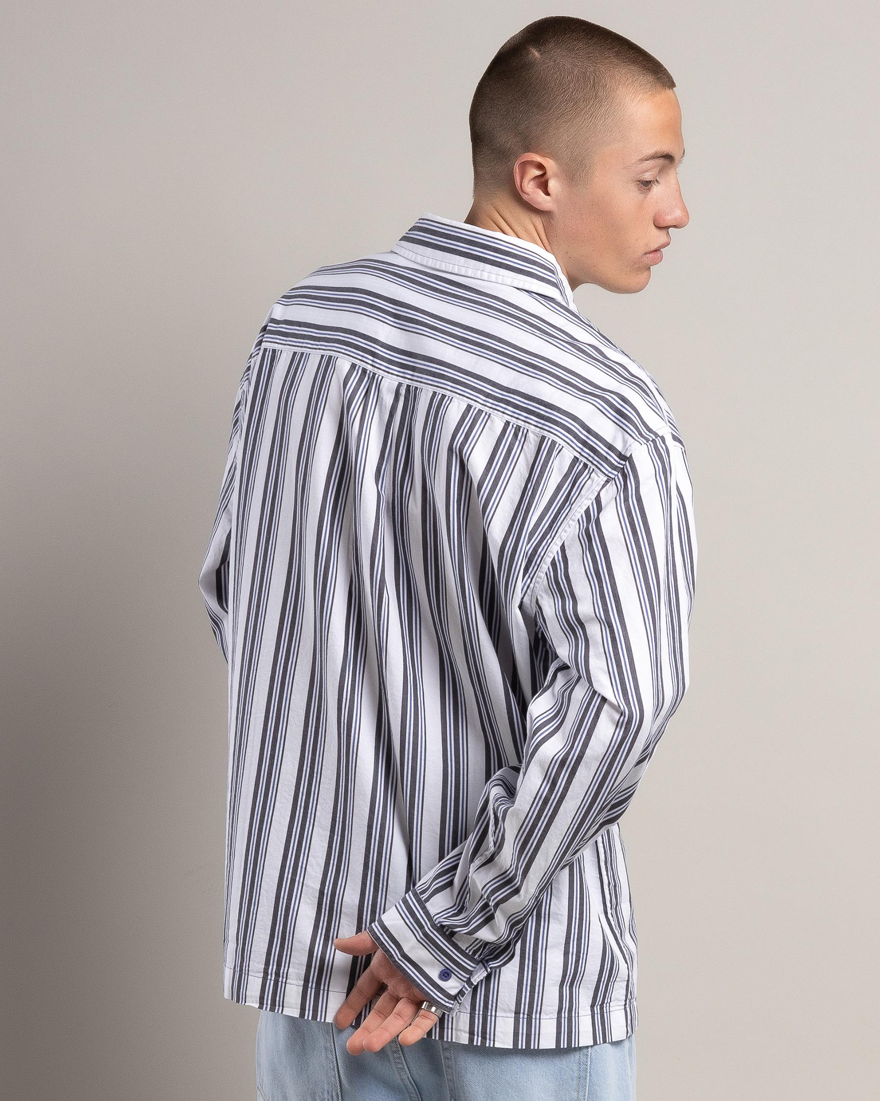 Lined Up Organic Long Sleeve Shirt