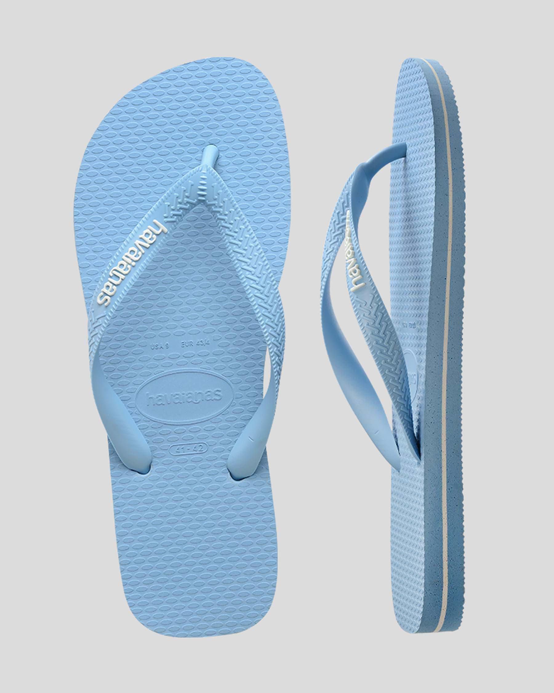 Top Rubber Logo Thongs