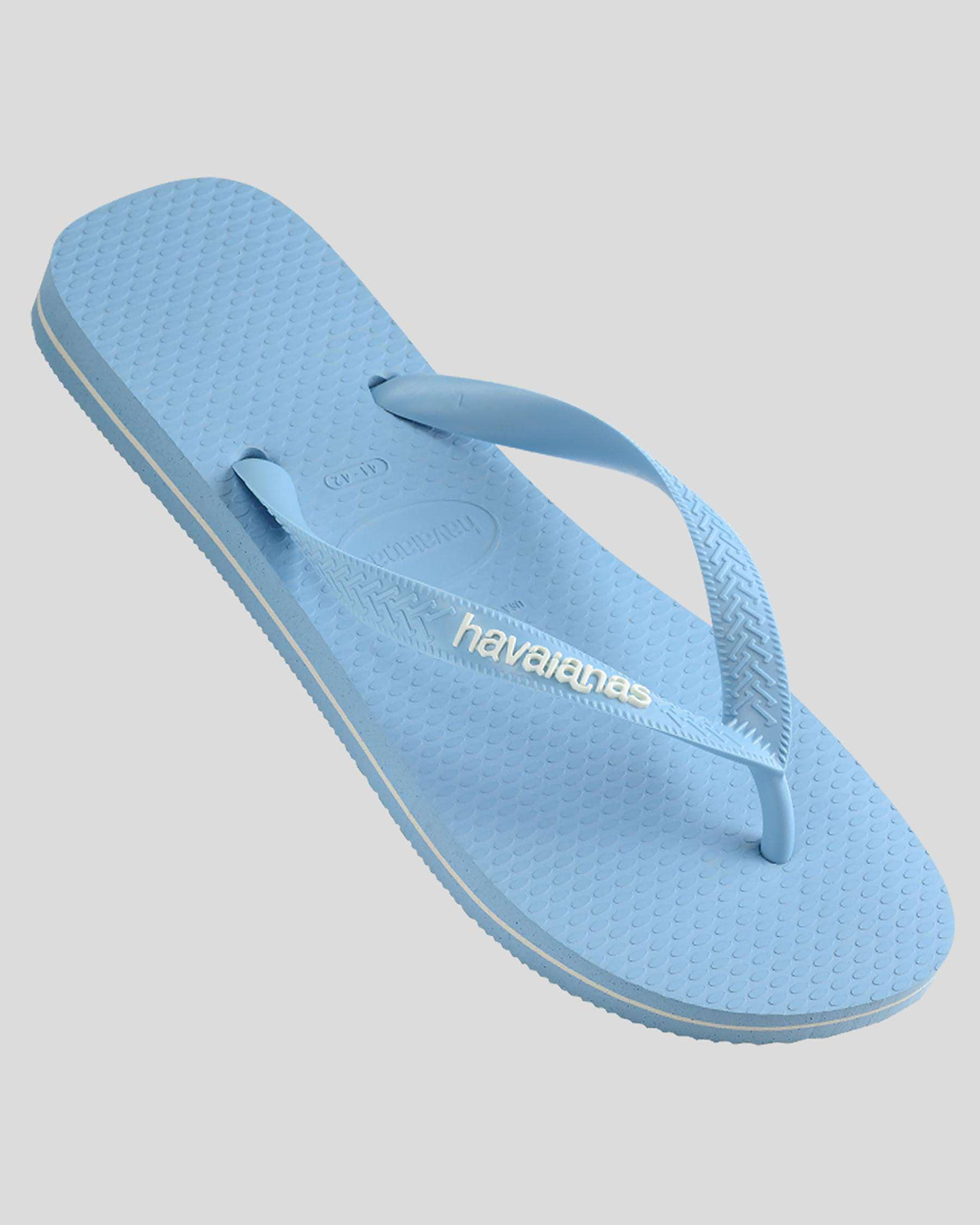 Top Rubber Logo Thongs