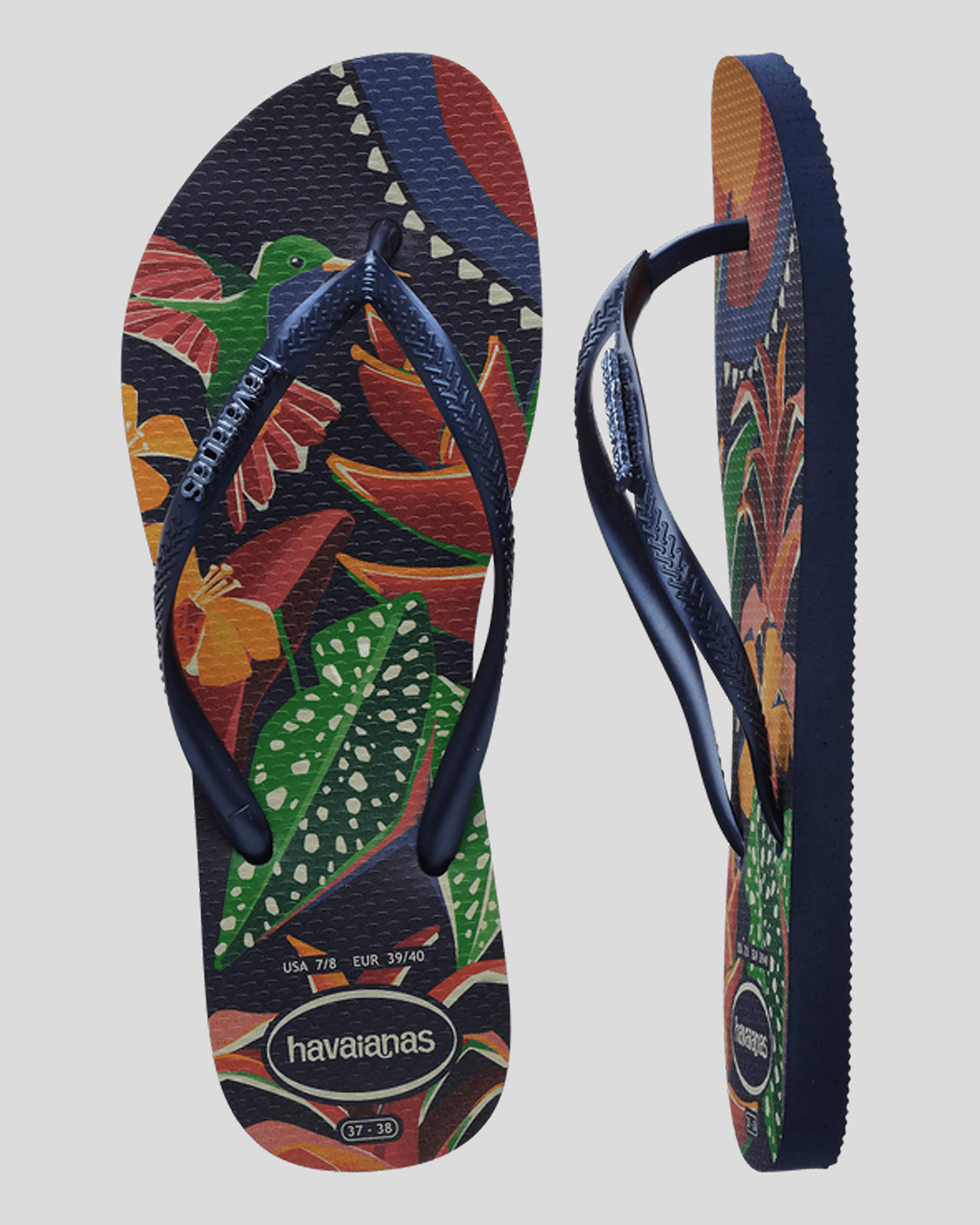 Slim Tropical Thongs