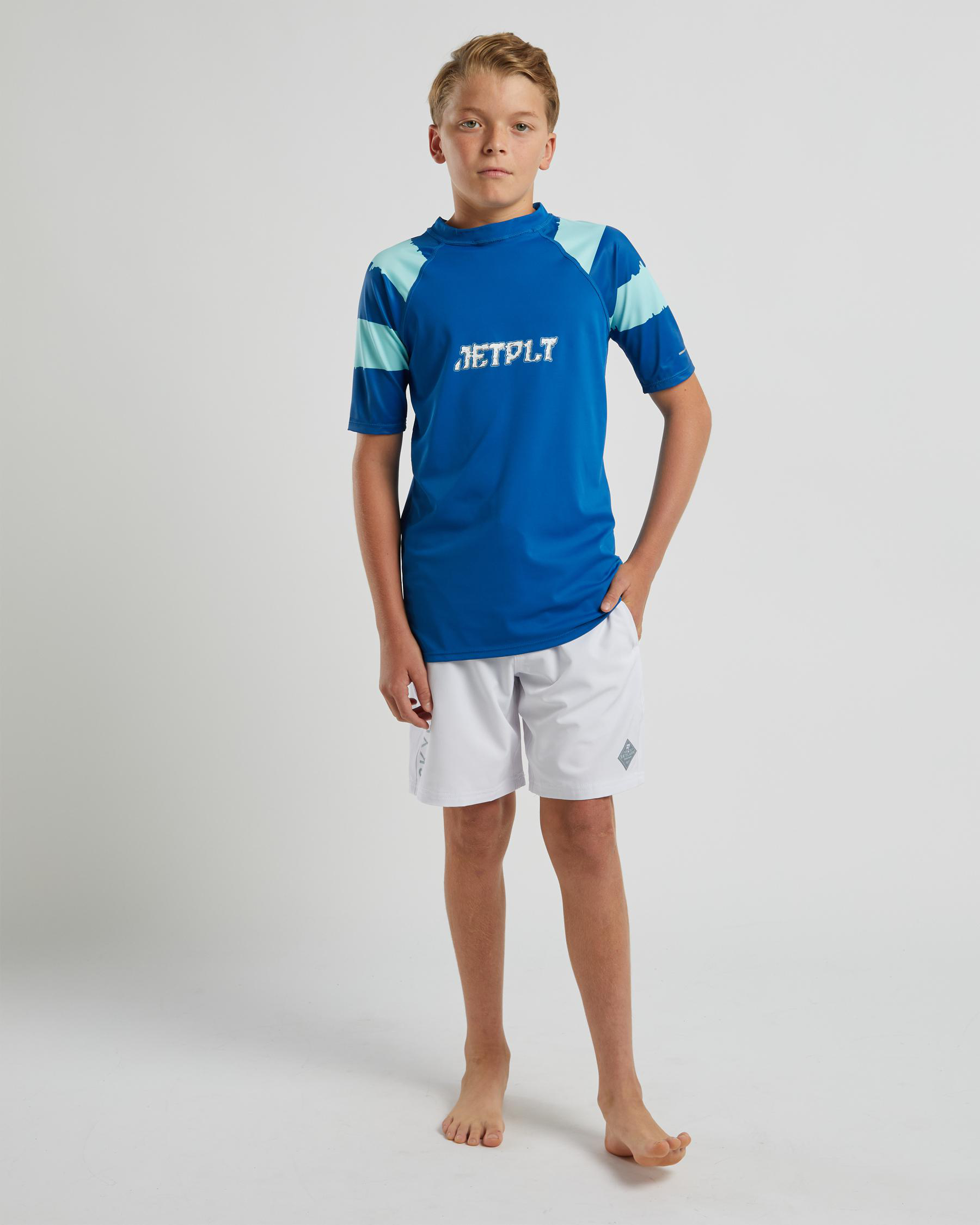 Slime Boys' Short Sleeve Rash Vest