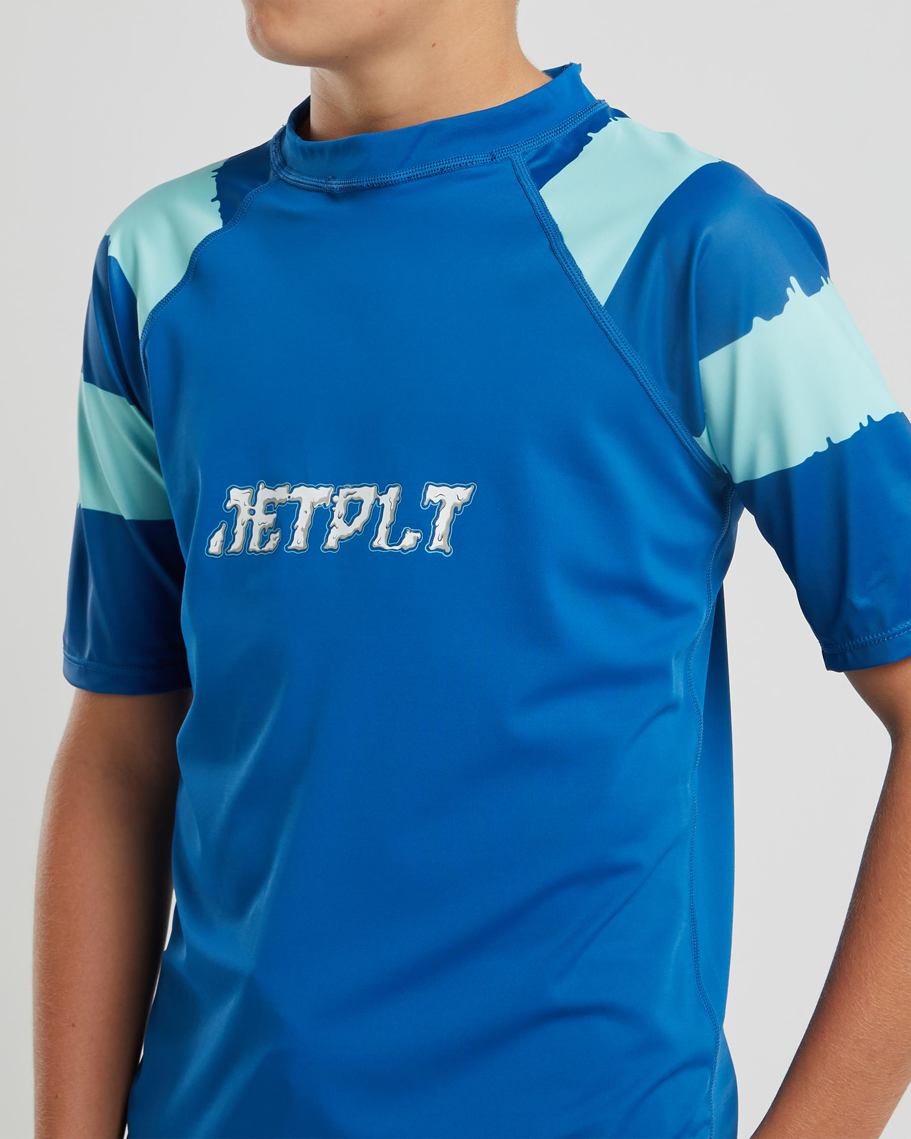 Slime Boys' Short Sleeve Rash Vest