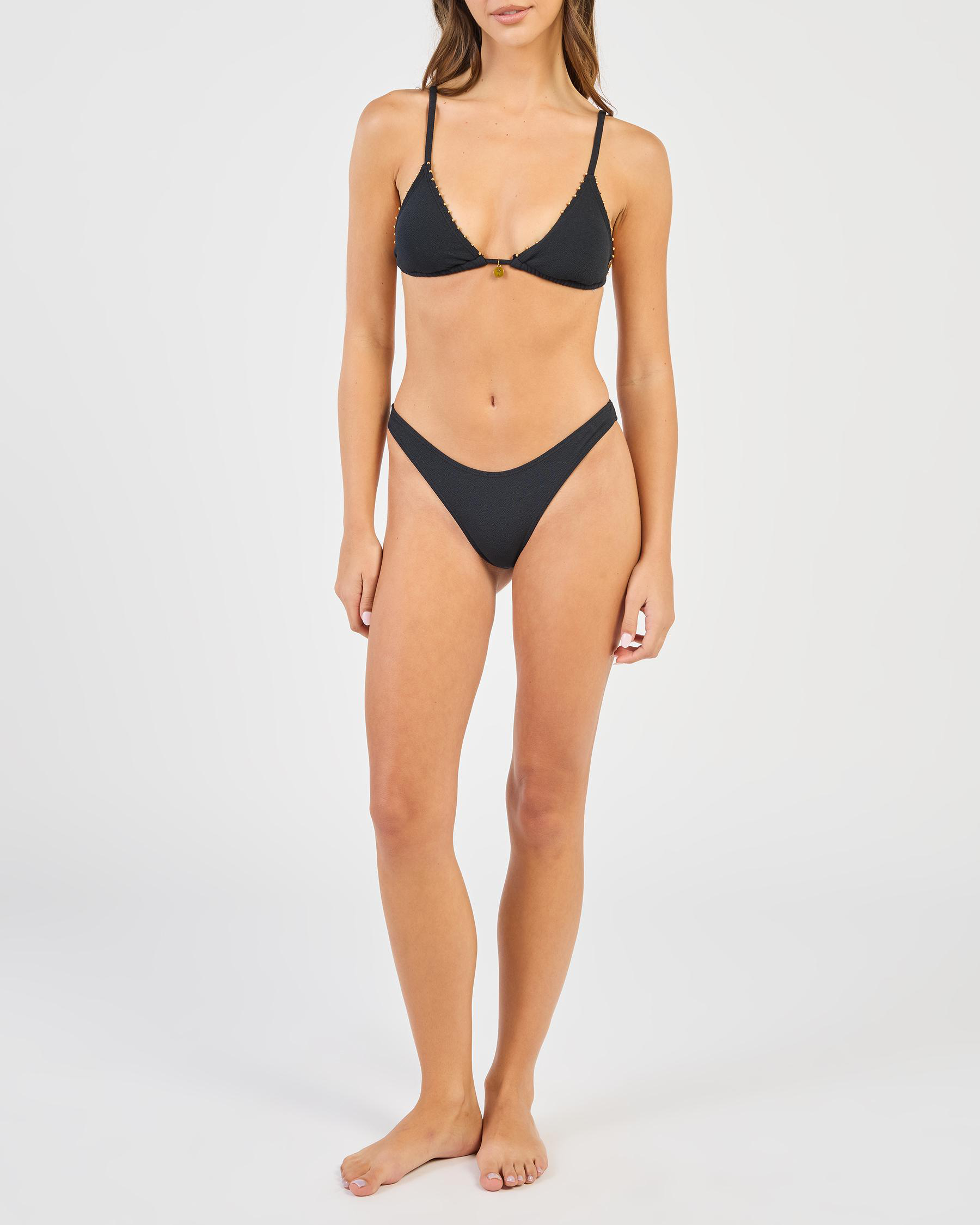 Cyprus Beaded Triangle Bikini Top