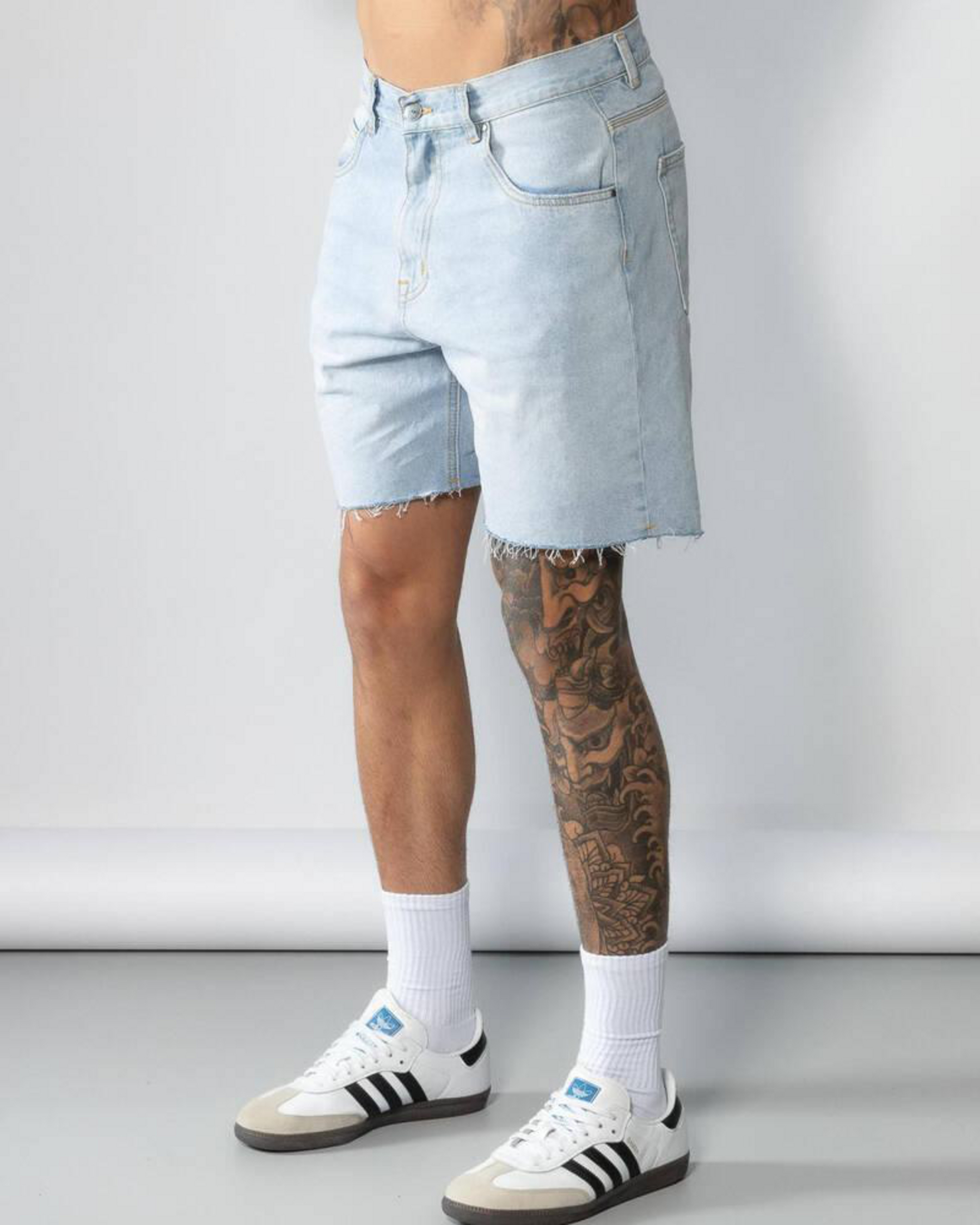 KS5 Slim Denim Shorts