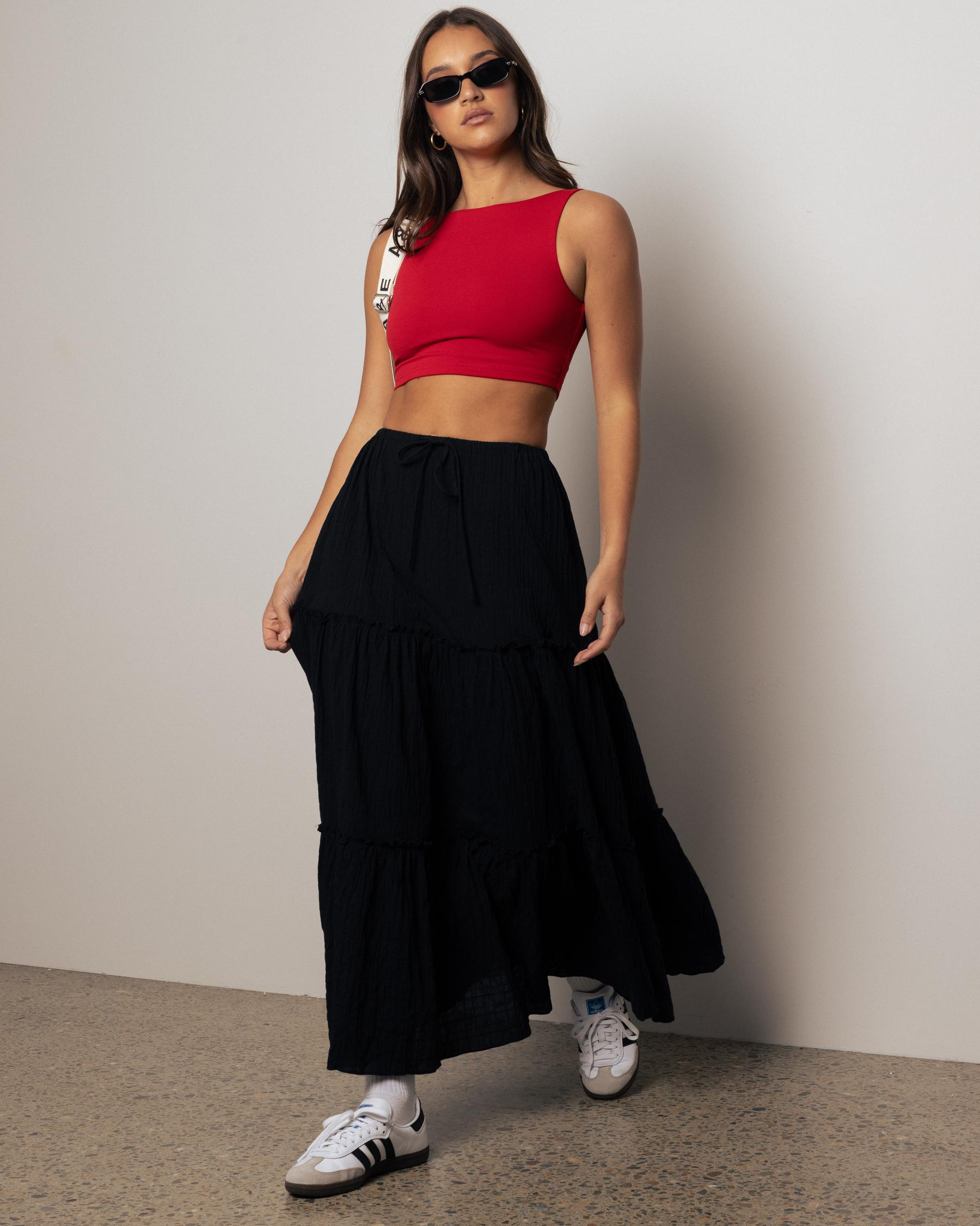 Basic Super Soft Backless Crop Top