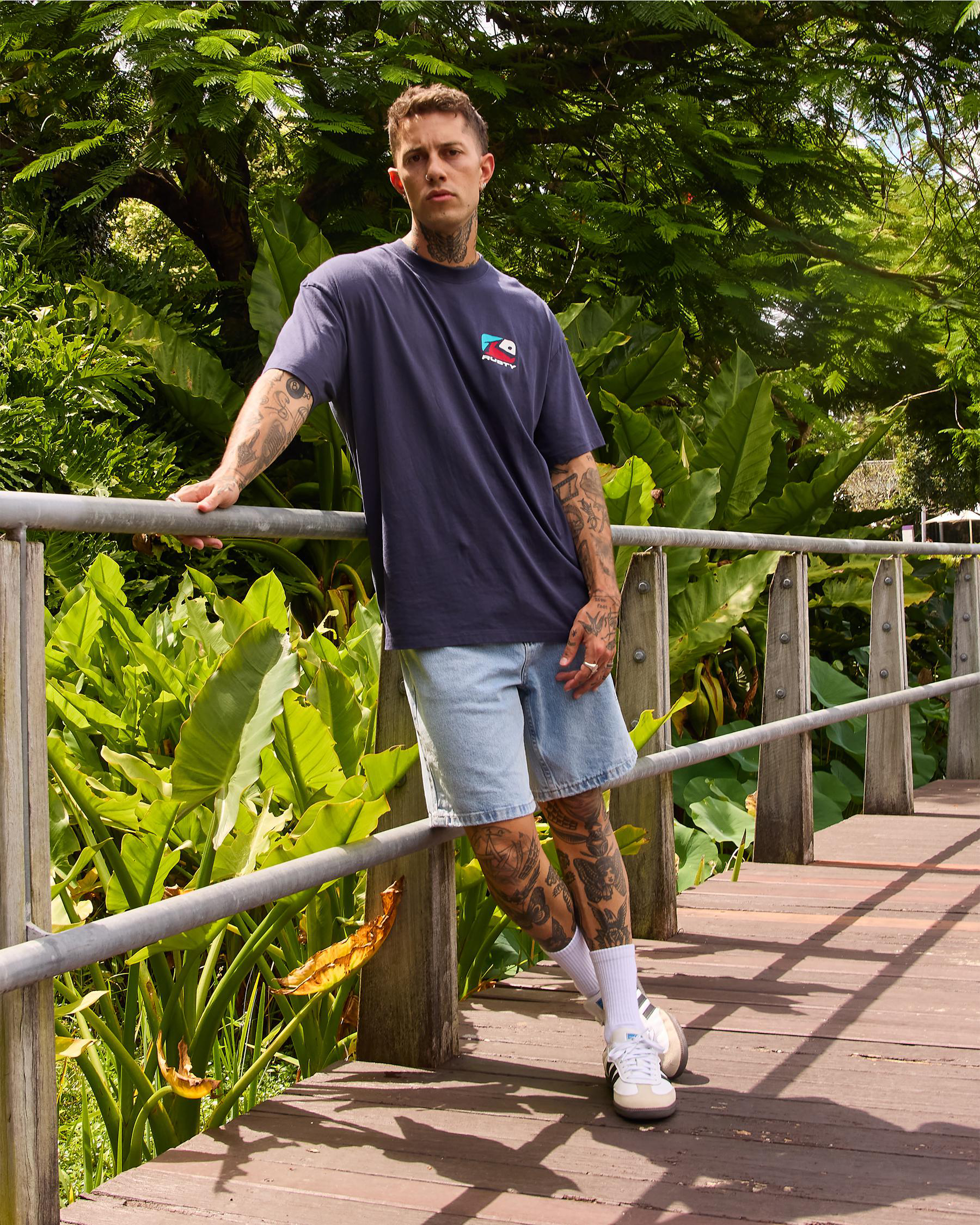 Slacker Denim Shorts