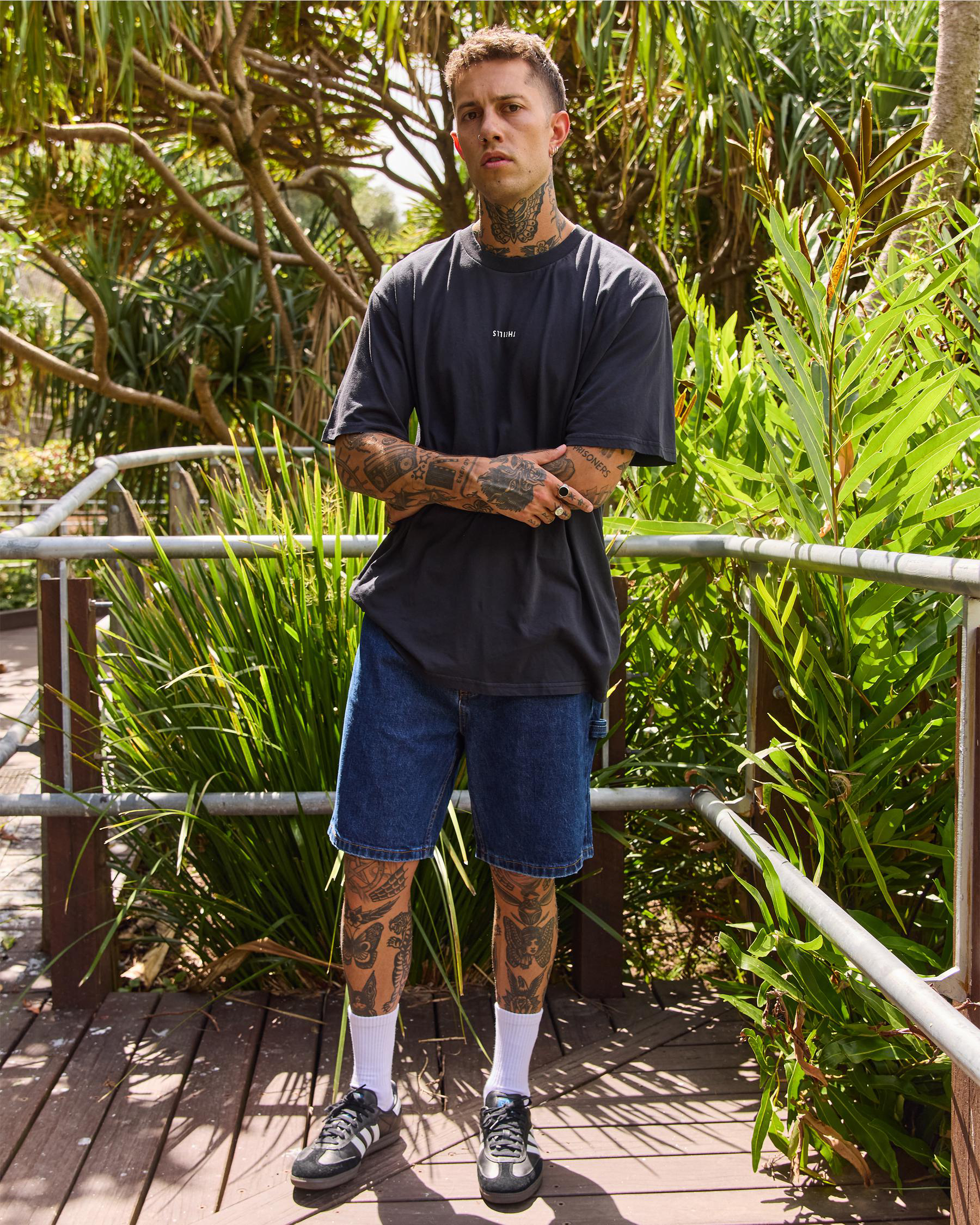 Slacker Denim Shorts