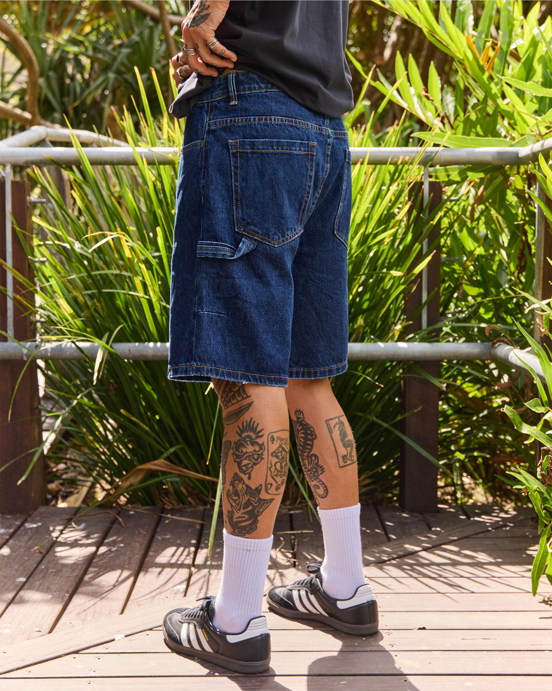 Slacker Denim Shorts
