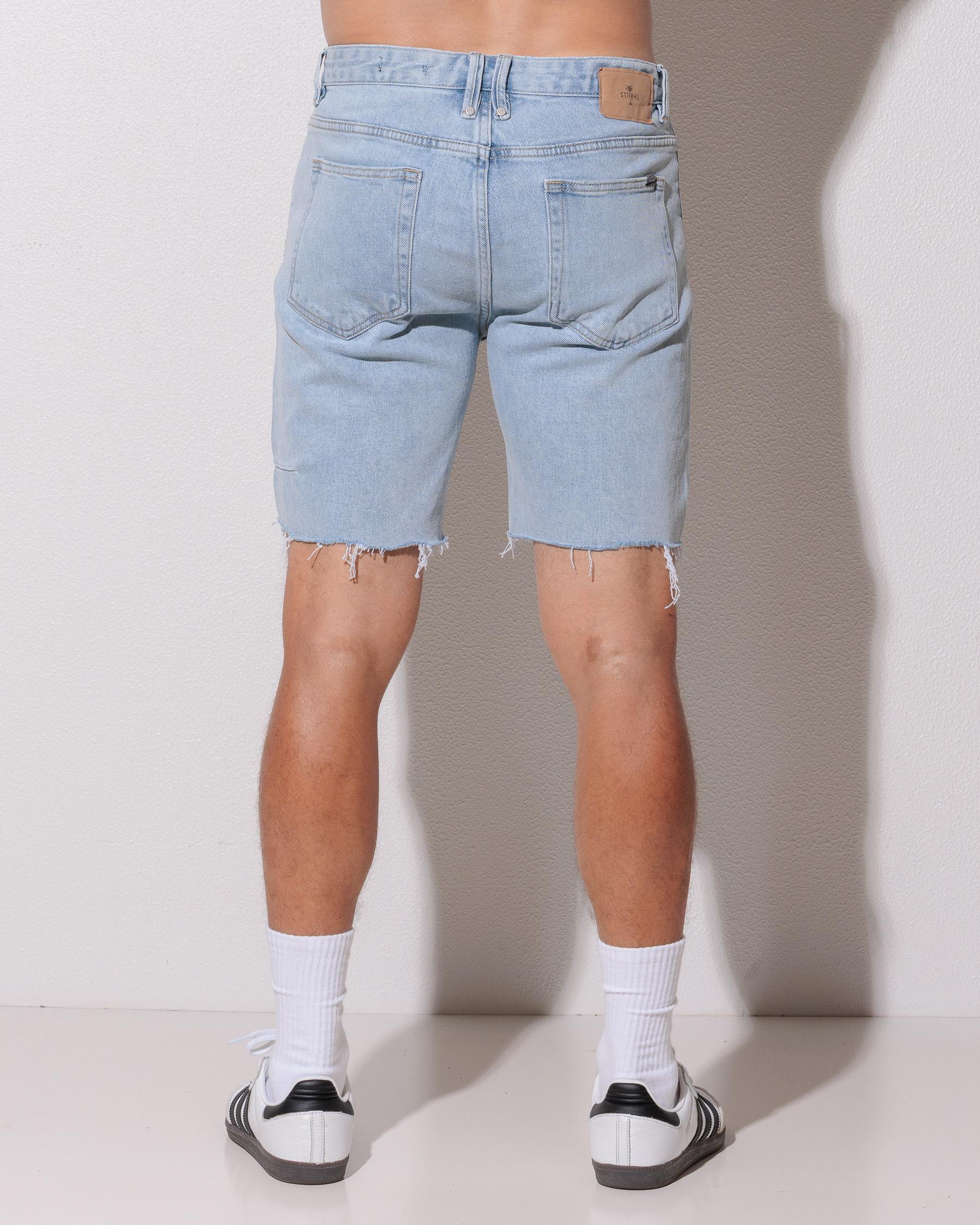 Bones Denim Shorts