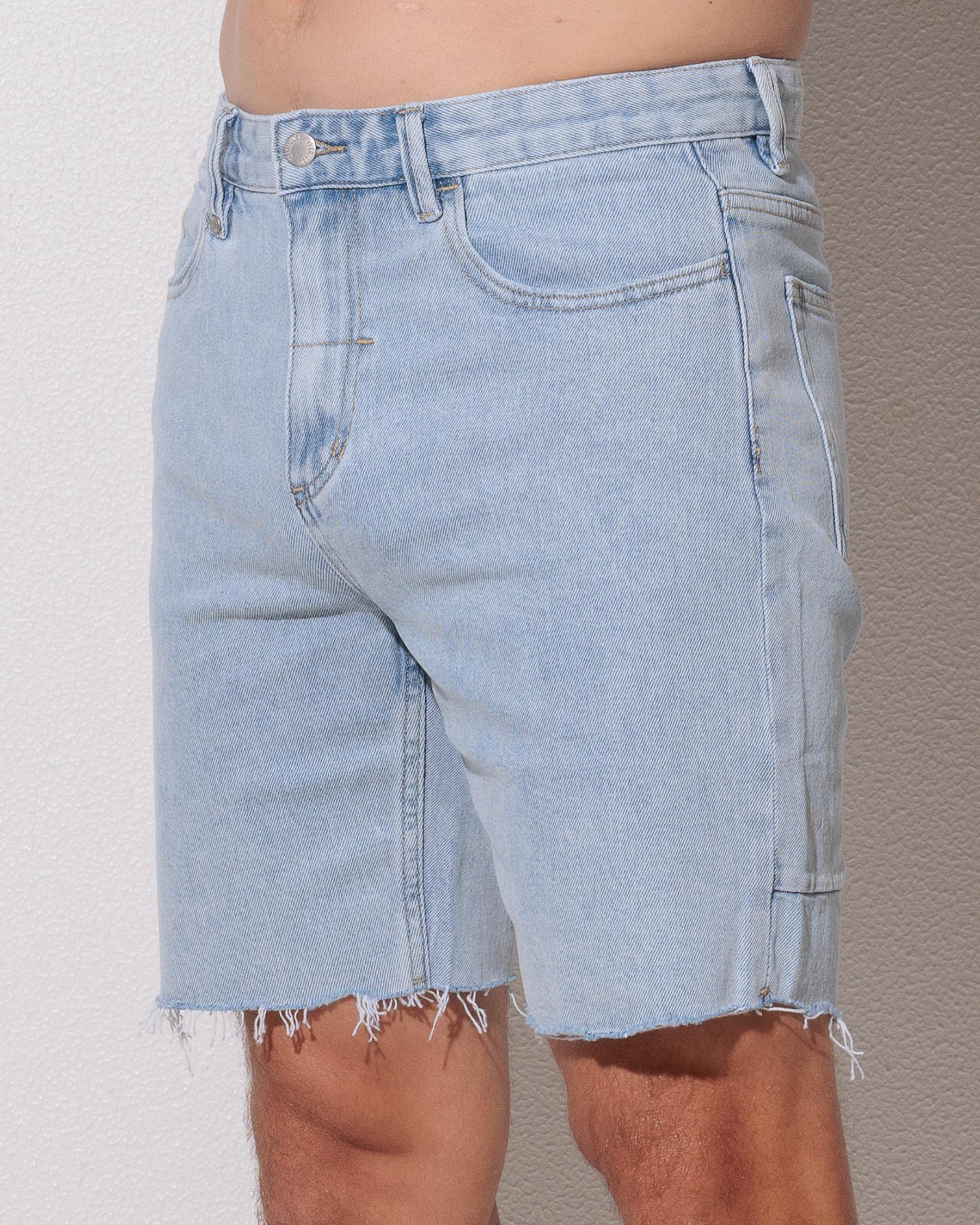Bones Denim Shorts