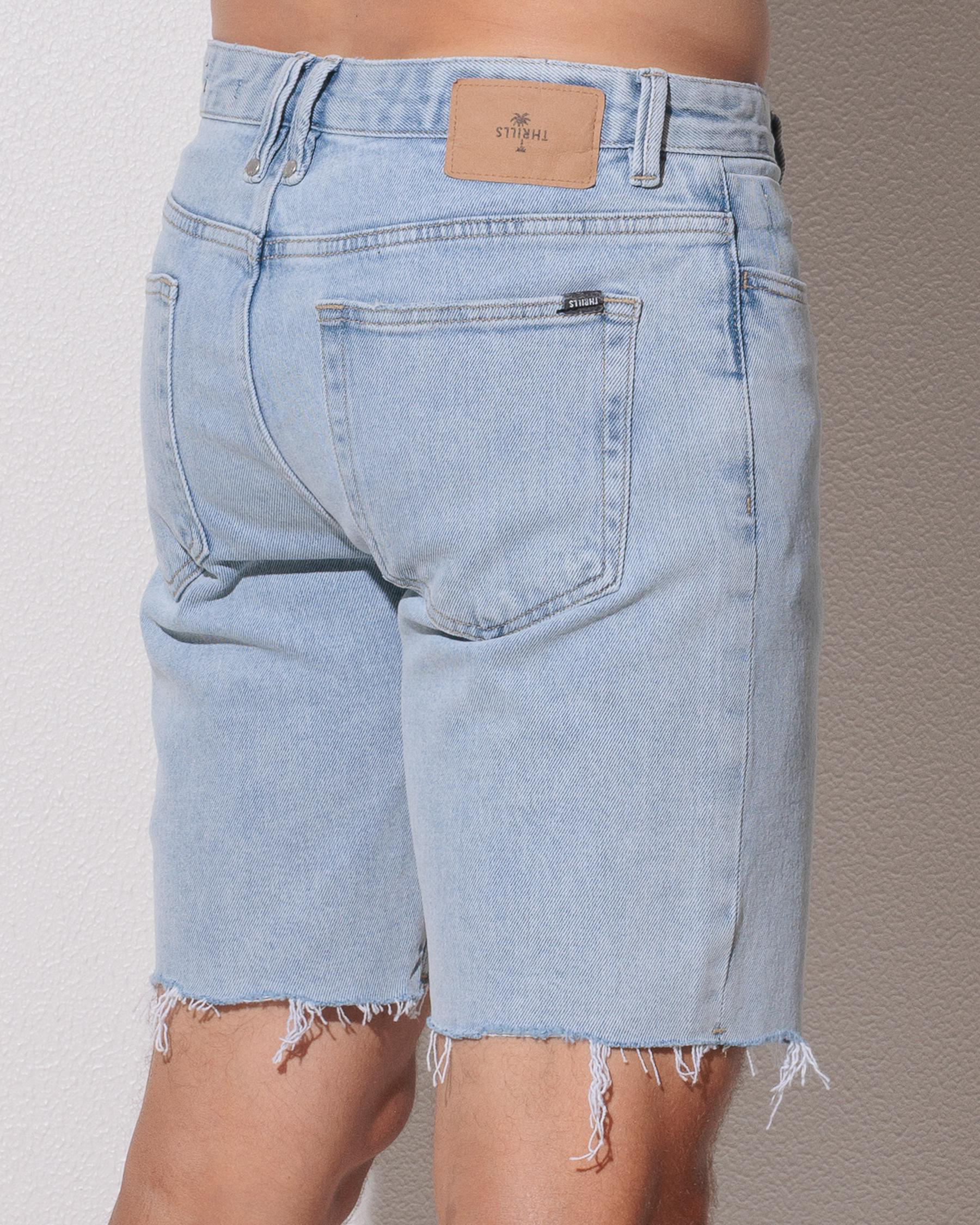 Bones Denim Shorts