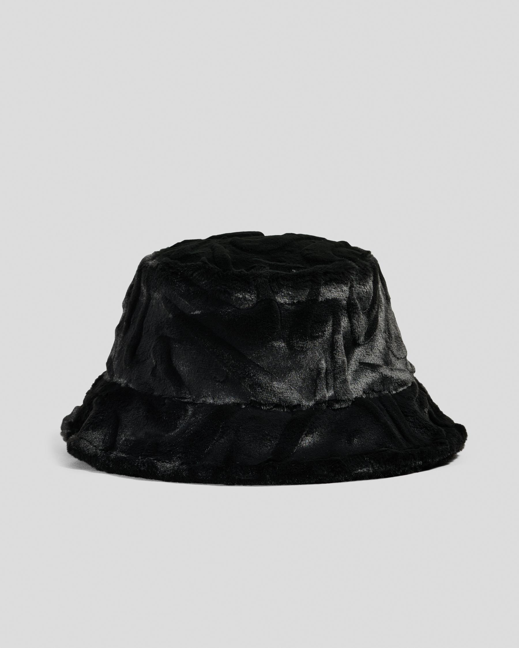 Apex Fur Swoosh Bucket Hat