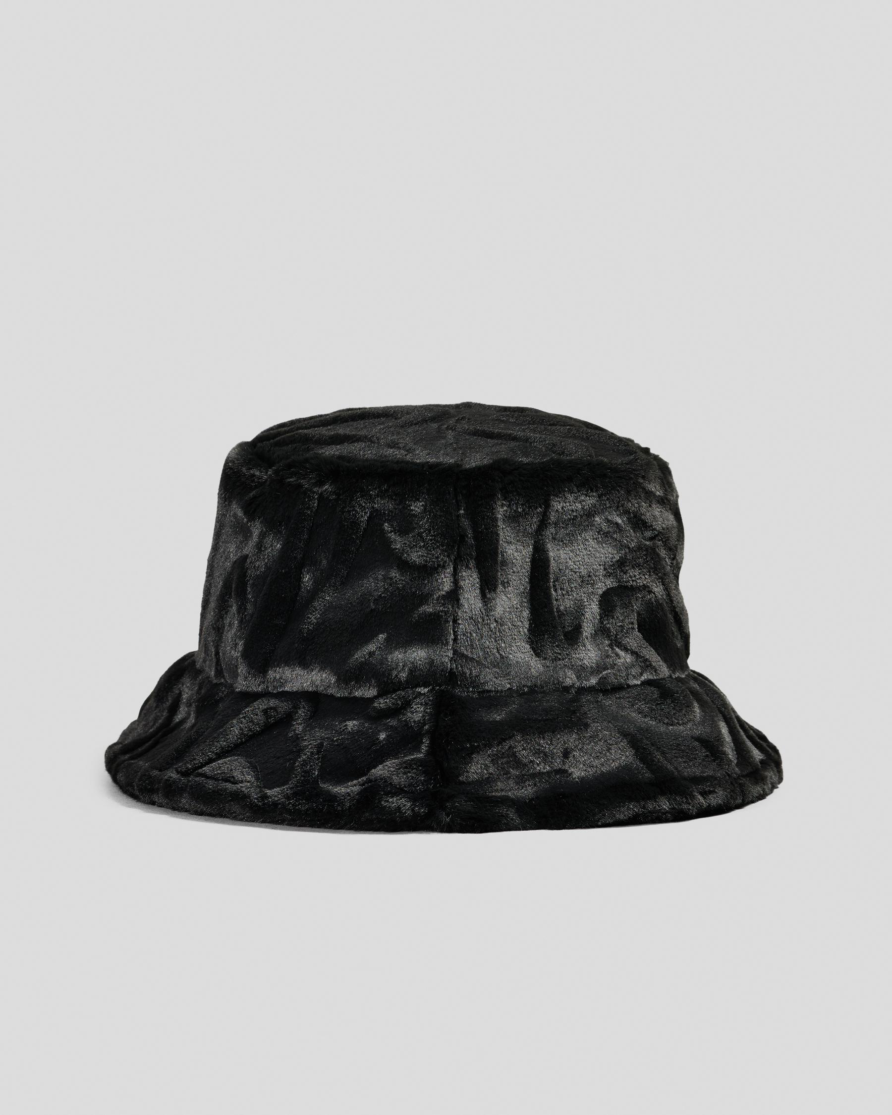 Apex Fur Swoosh Bucket Hat