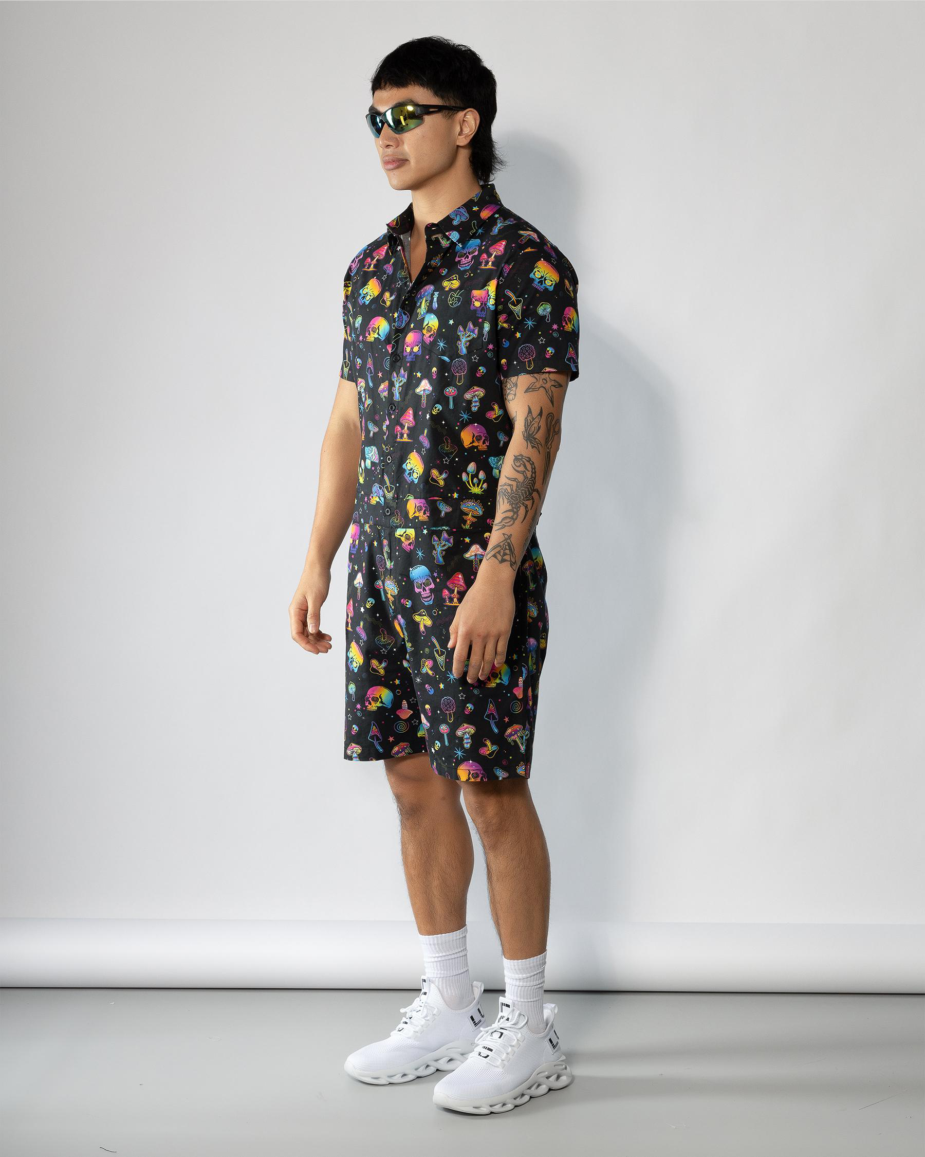 Mushroom Universe Romper