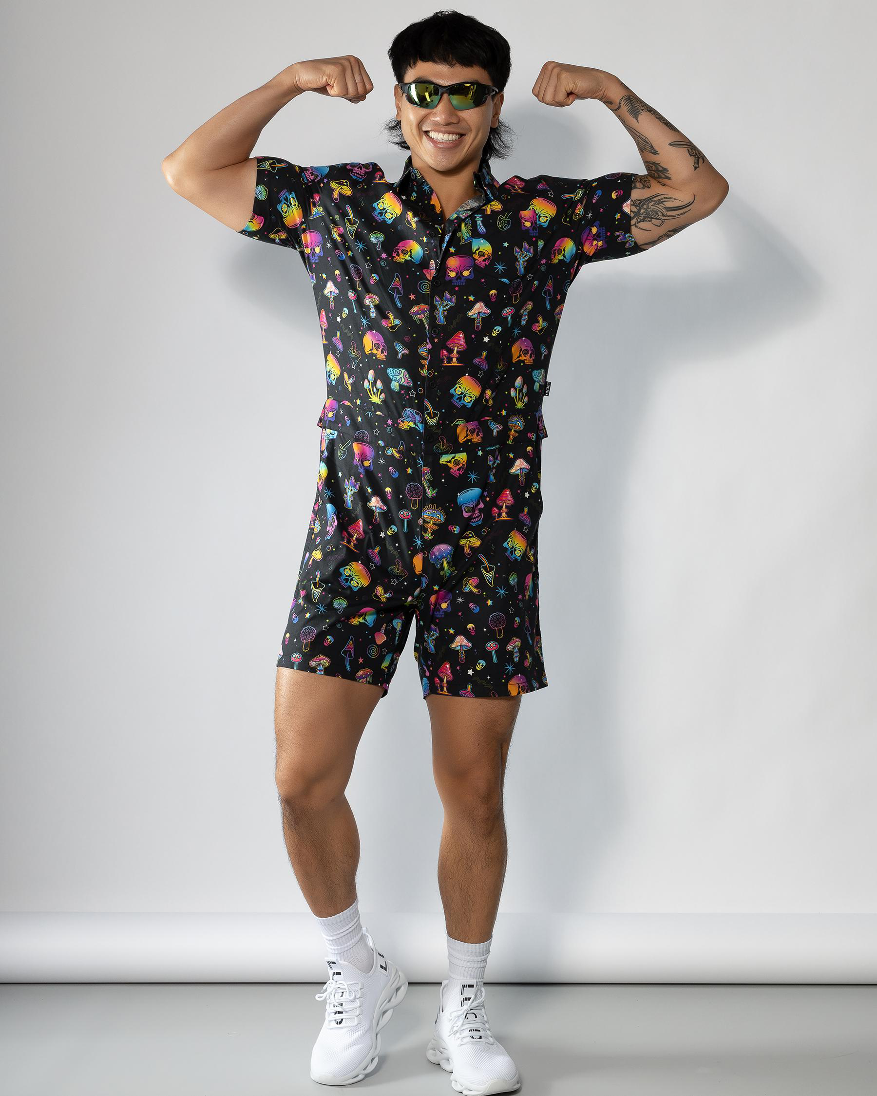 Mushroom Universe Romper