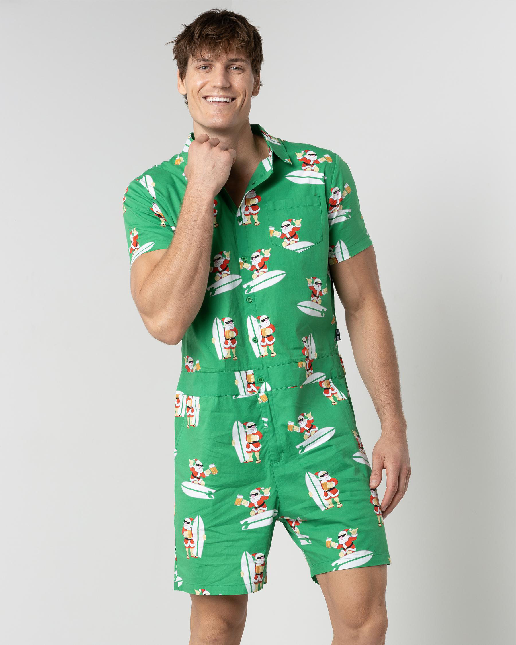 Shredding Santa Romper