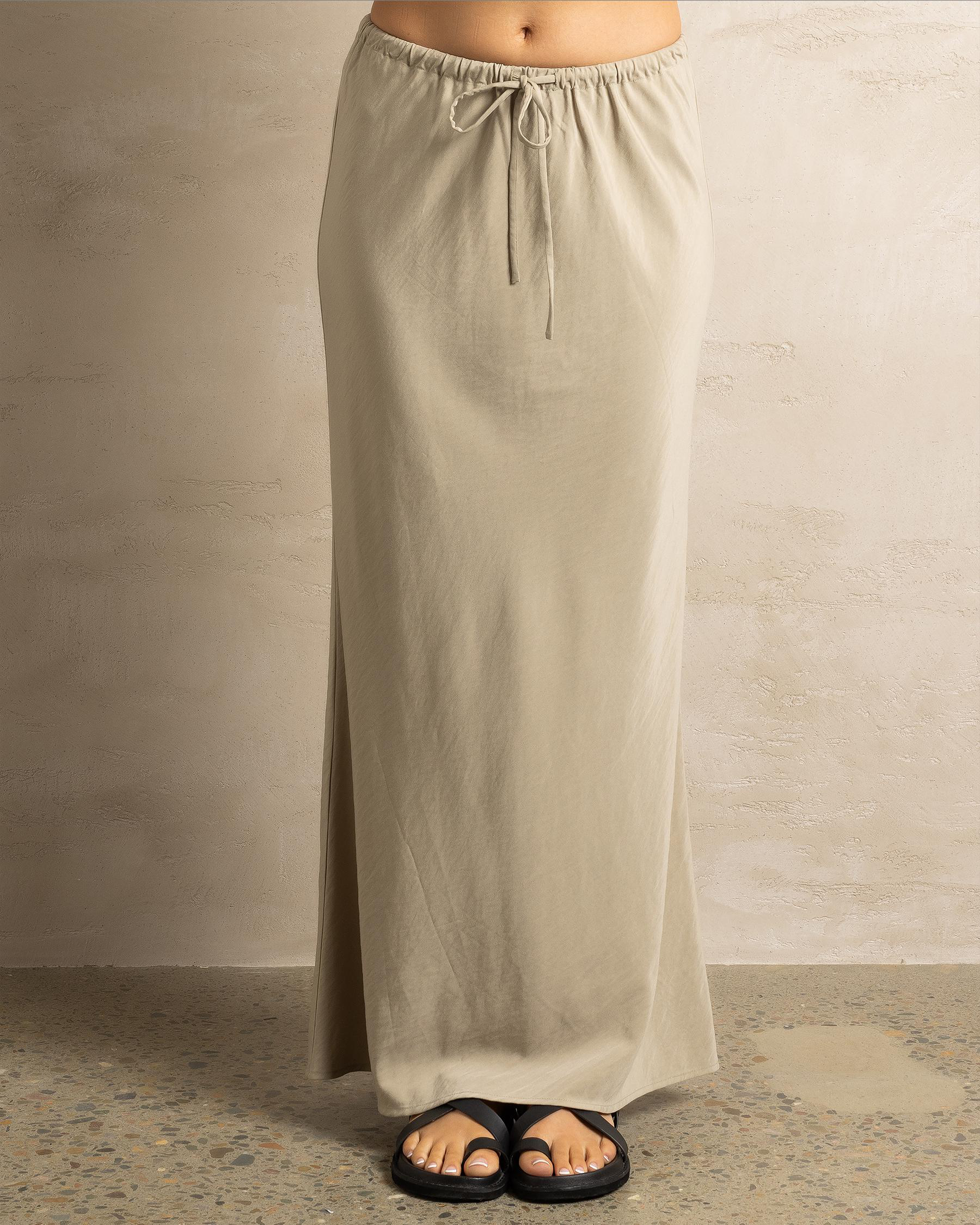 Emmi Cupro Maxi Skirt