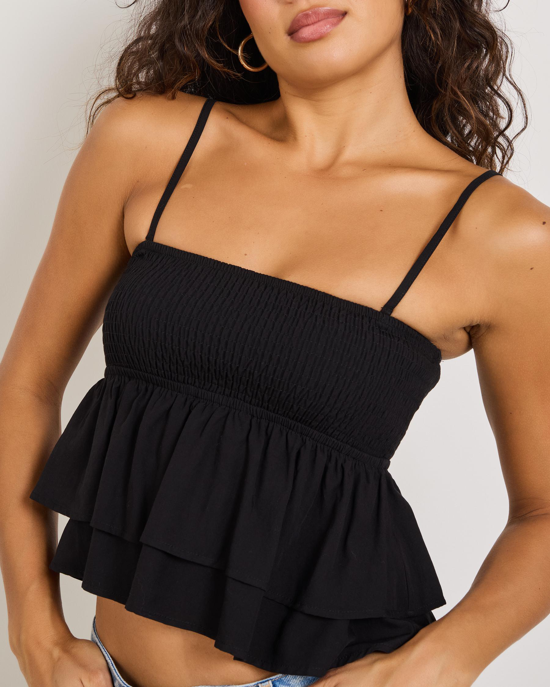 Evie Lulu Tiered Tube Top