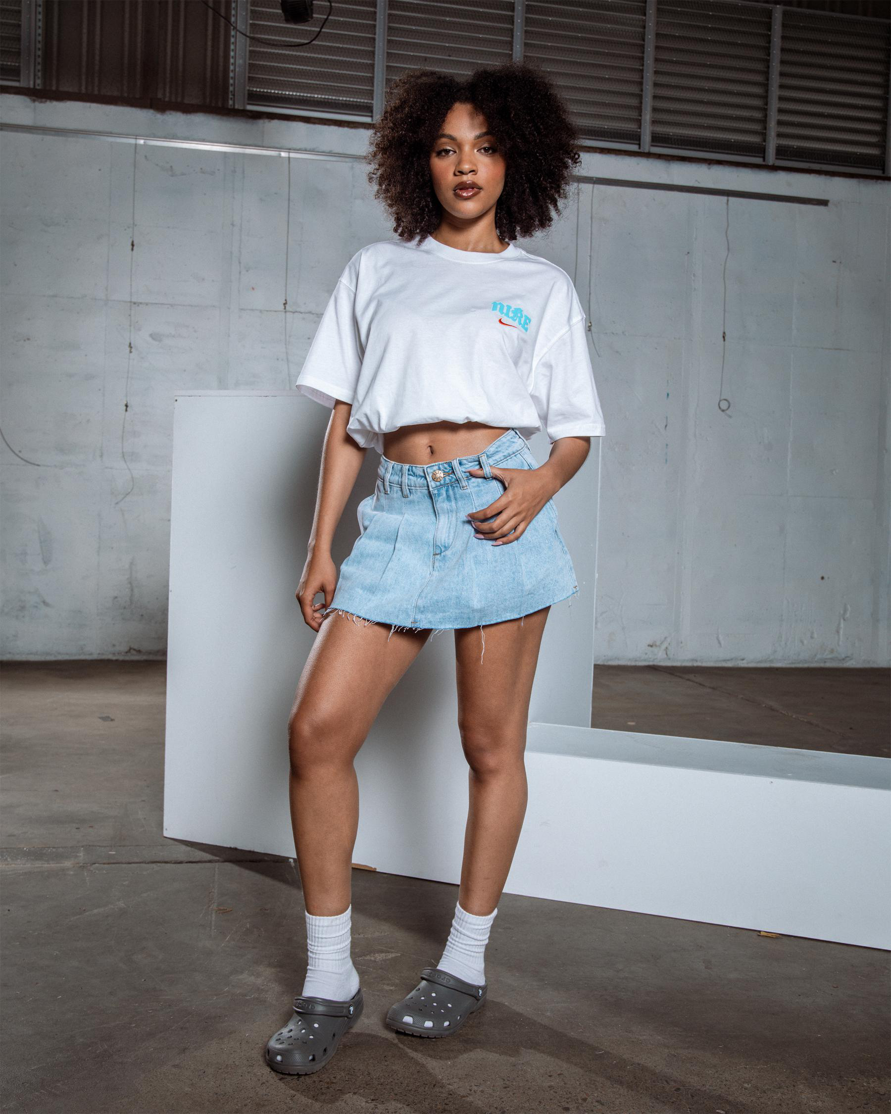 Riot Denim Skort