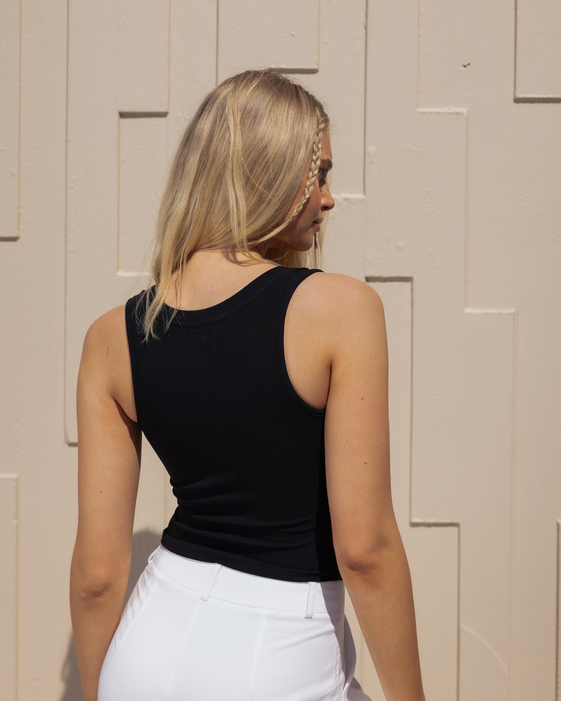 Basic Ruched Side Tank Top