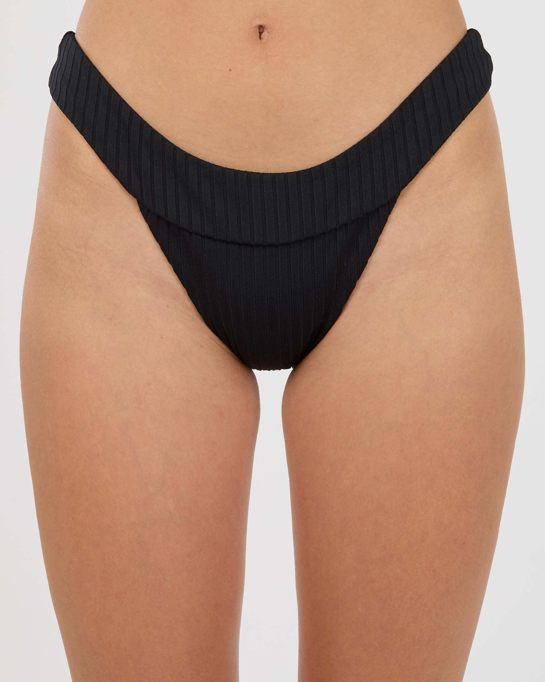 Premium High Leg Cheeky Bikini Bottom