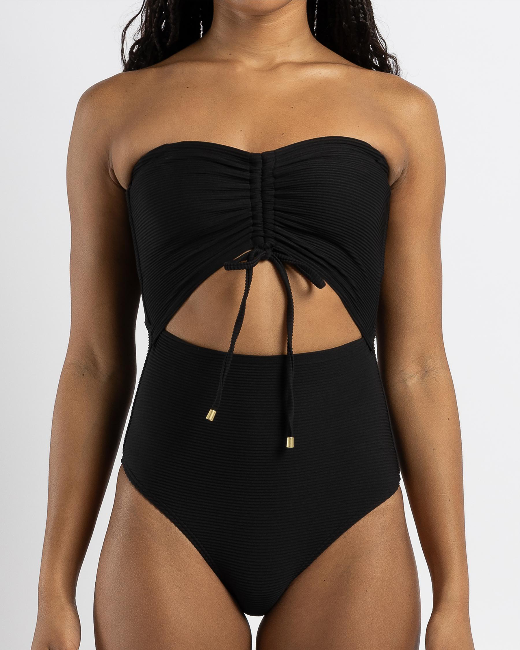 Tanlines Bandeau One Piece Swimsuit