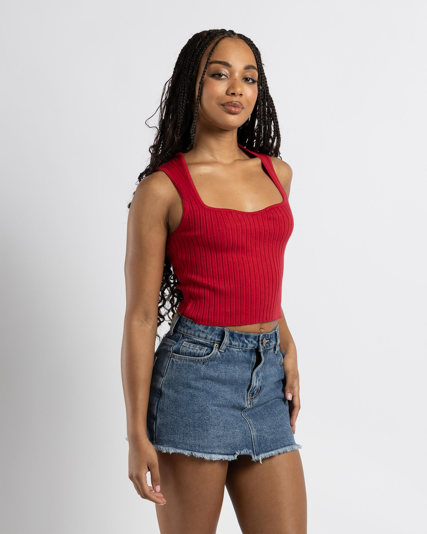 Thea Basic Knit Top