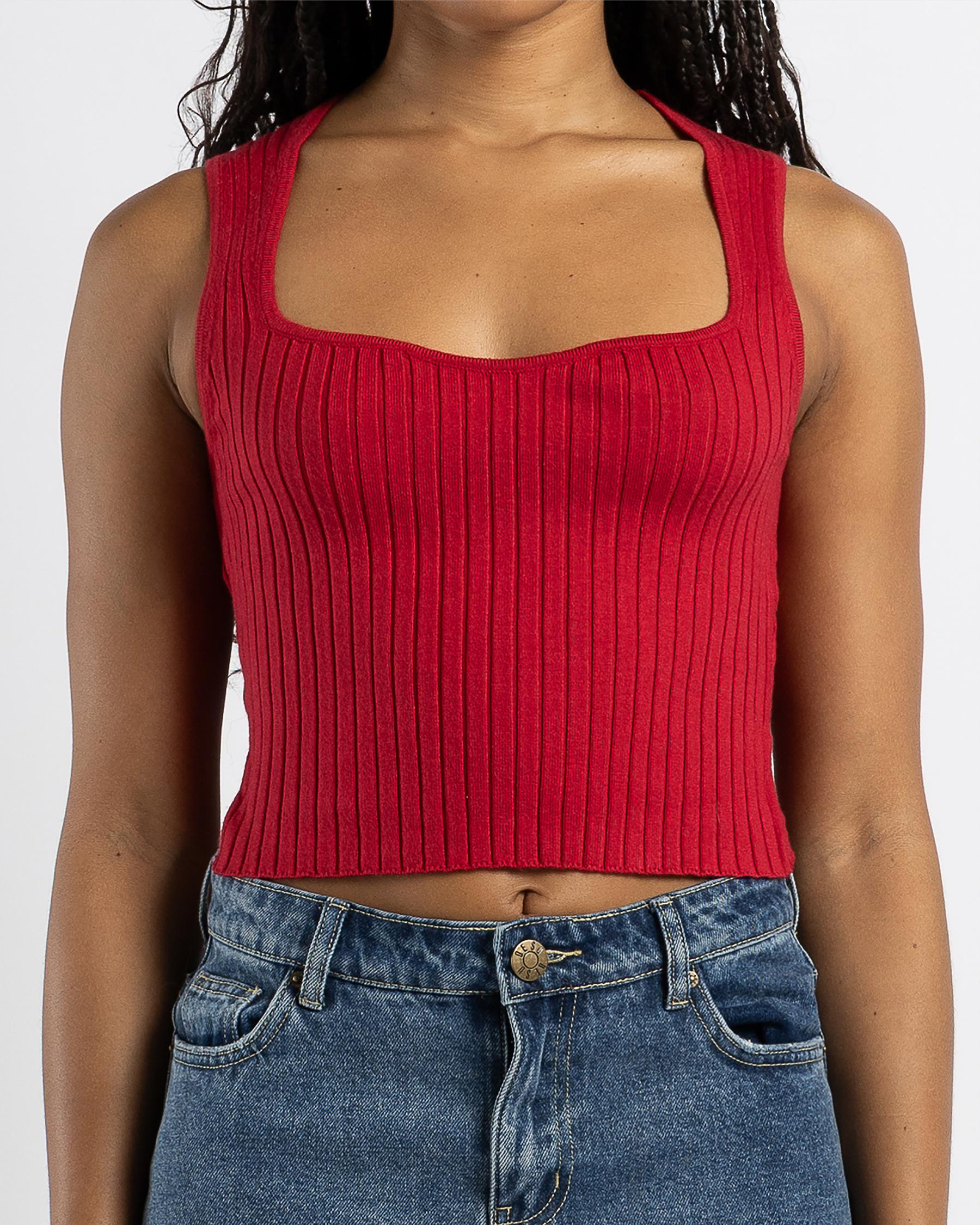 Thea Basic Knit Top