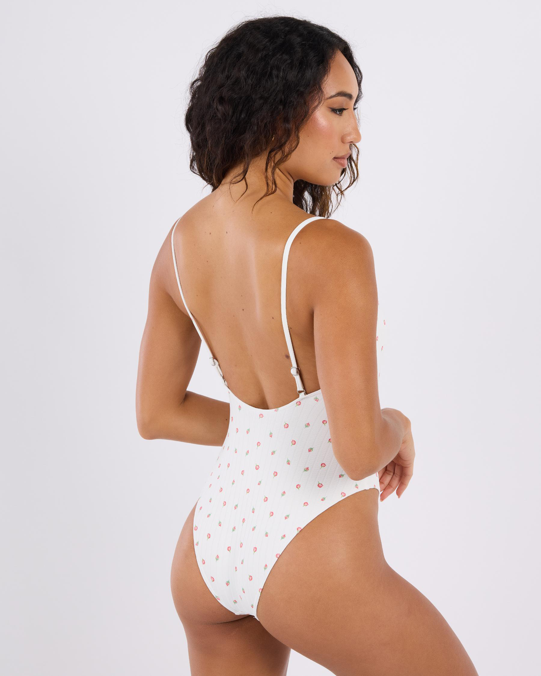 Rose Bud One Piece Swimsuit