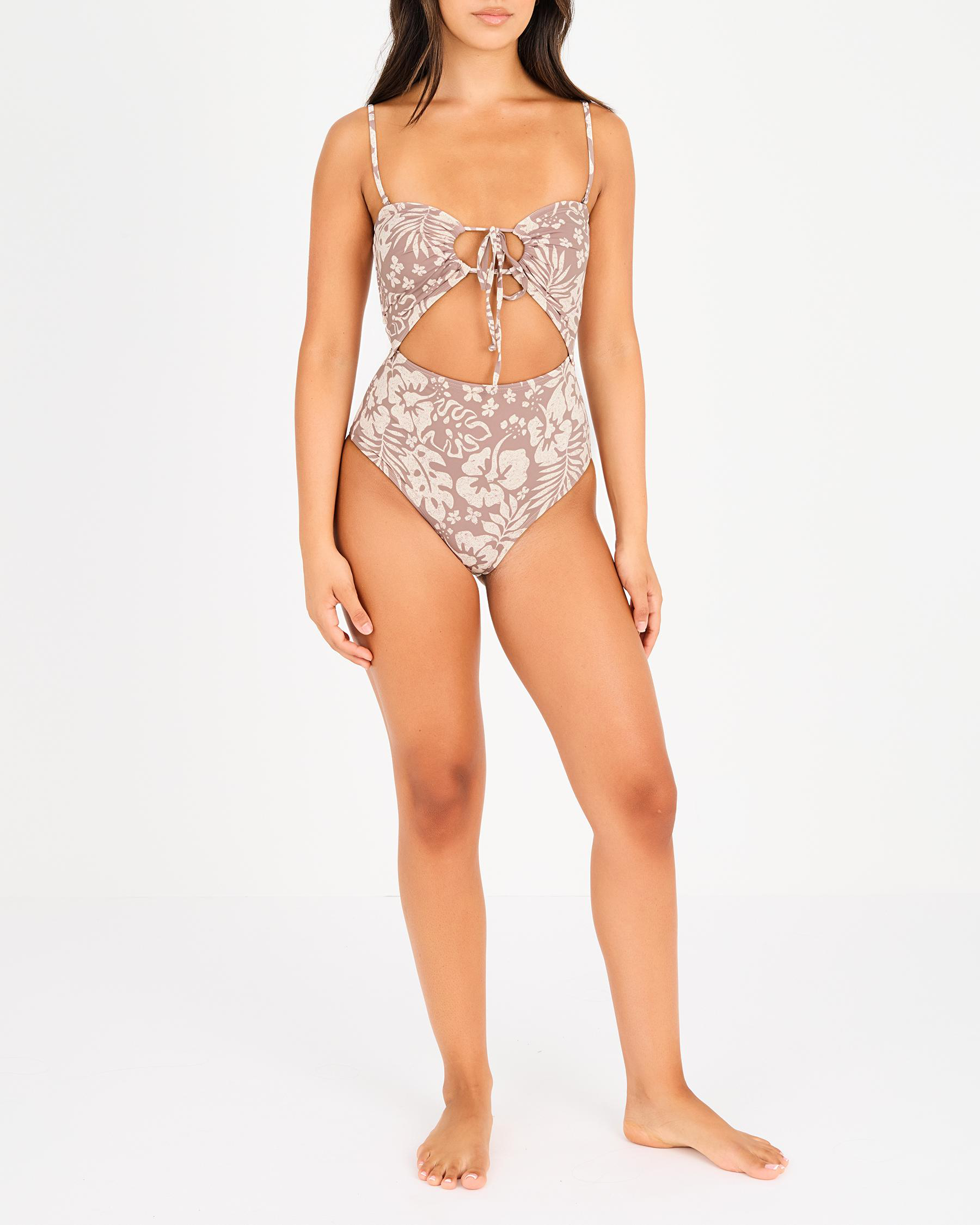 Off Tropic Drew One Piece Swimsuit