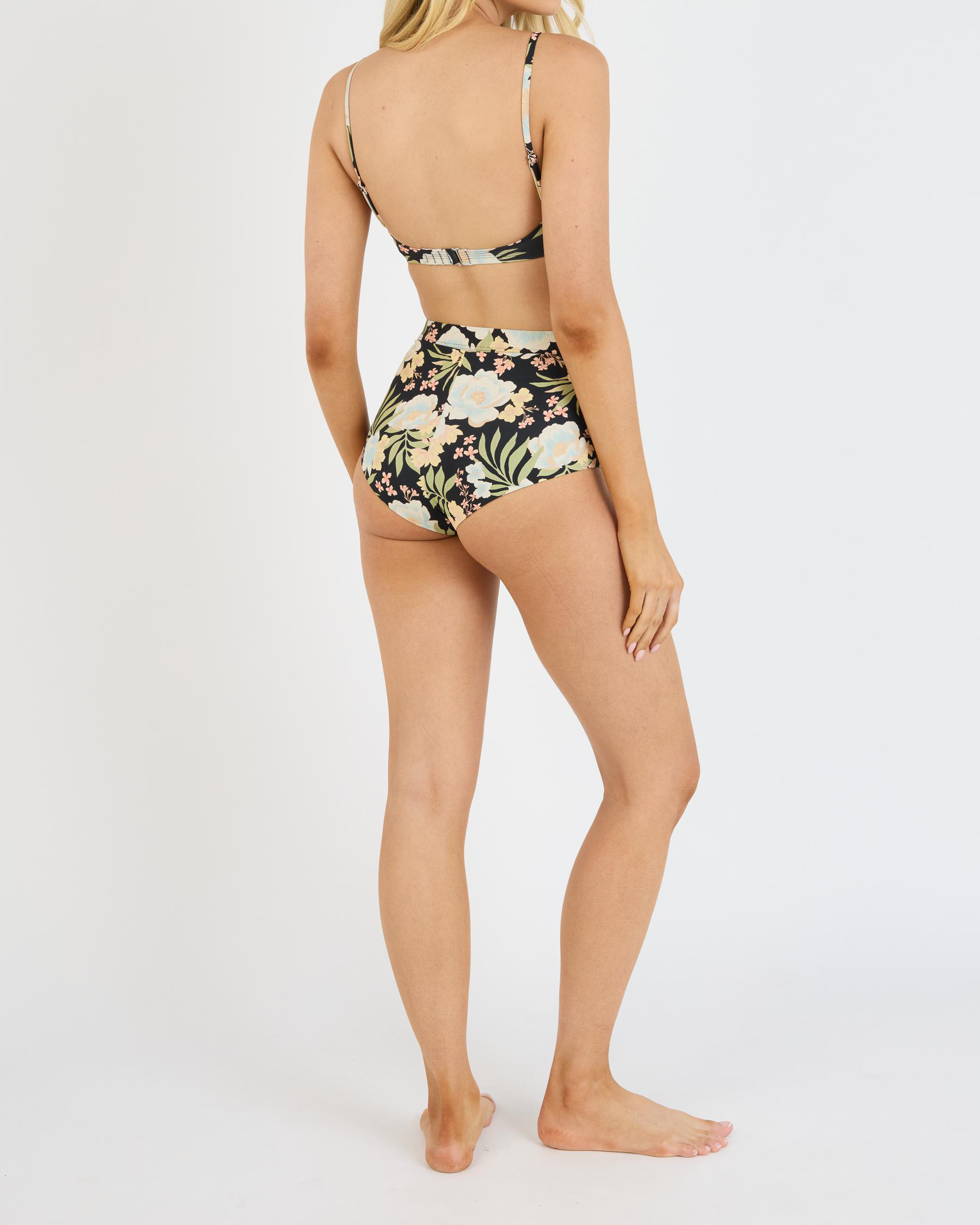 Lost Cove Avalon High Waisted Bikini Bottom