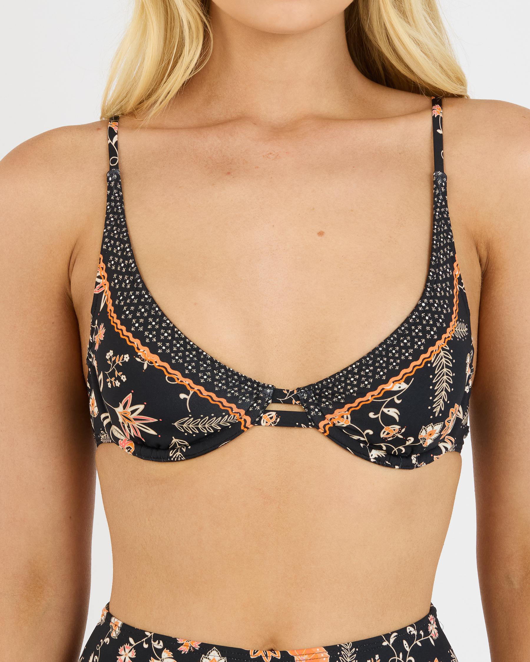 Kerala Underwire Elongated Bikini Top