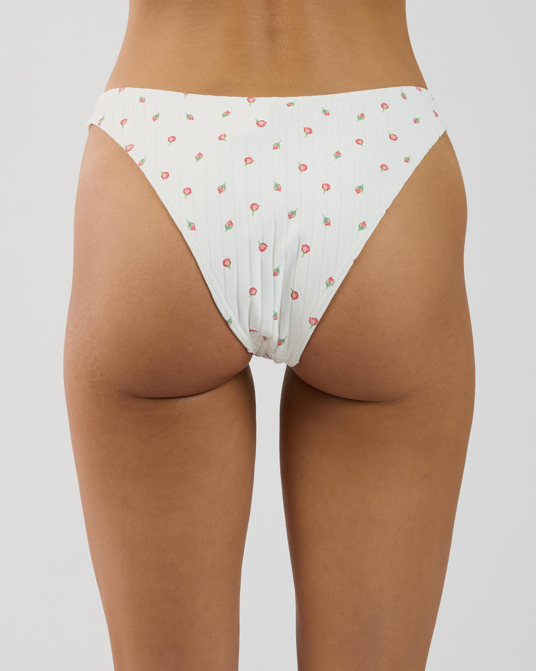 Rose Bud Medium French Bikini Bottom