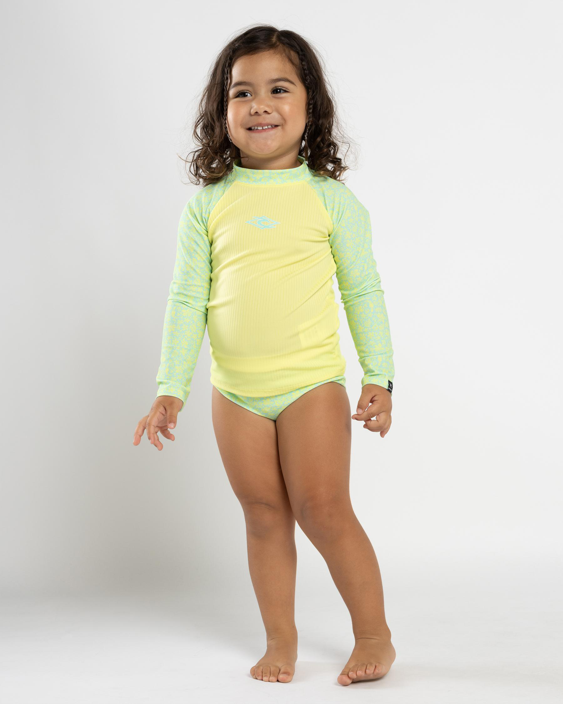 Toddlers' Sunkiss UPF Long Sleeve Rash Vest Set