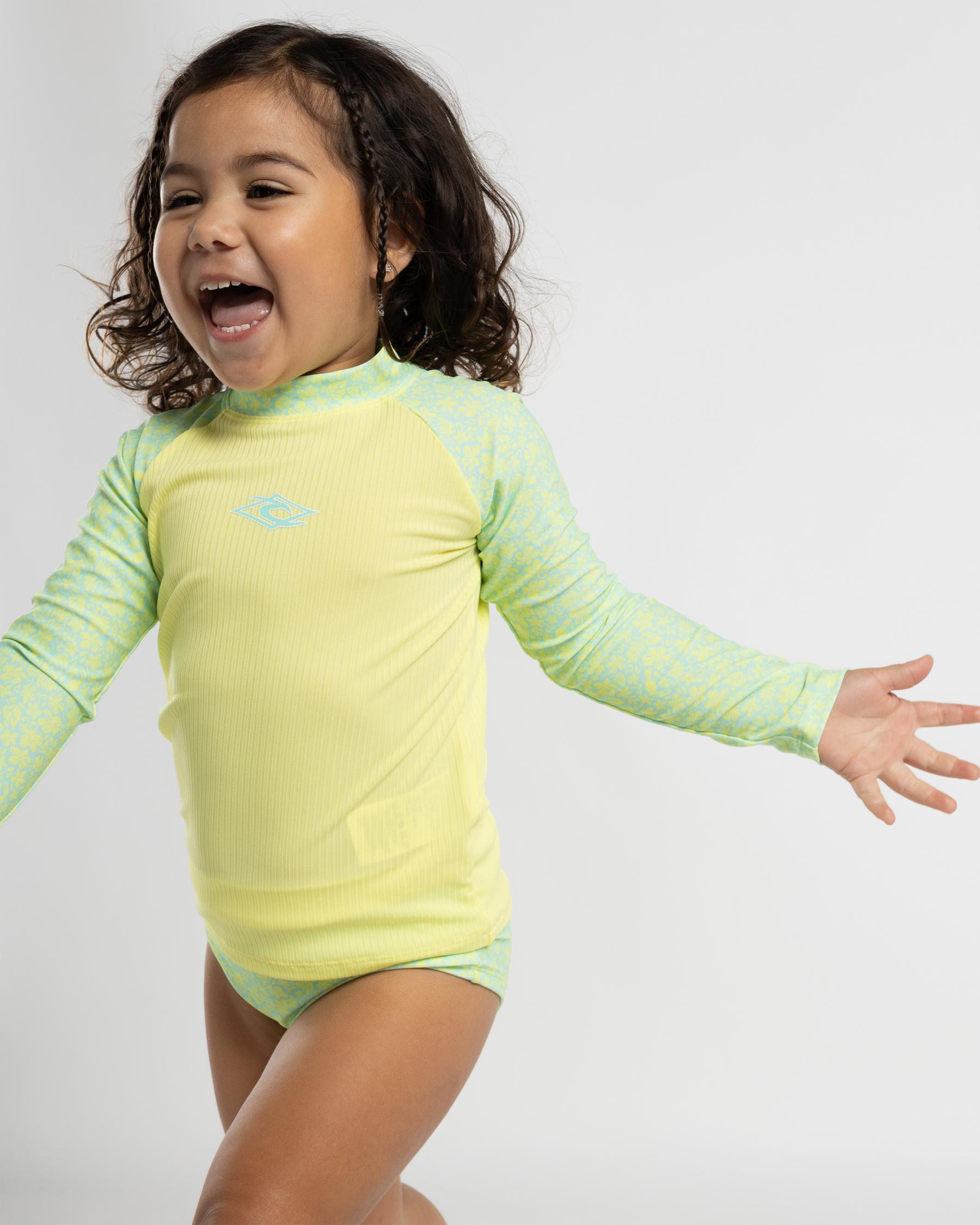 Toddlers' Sunkiss UPF Long Sleeve Rash Vest Set