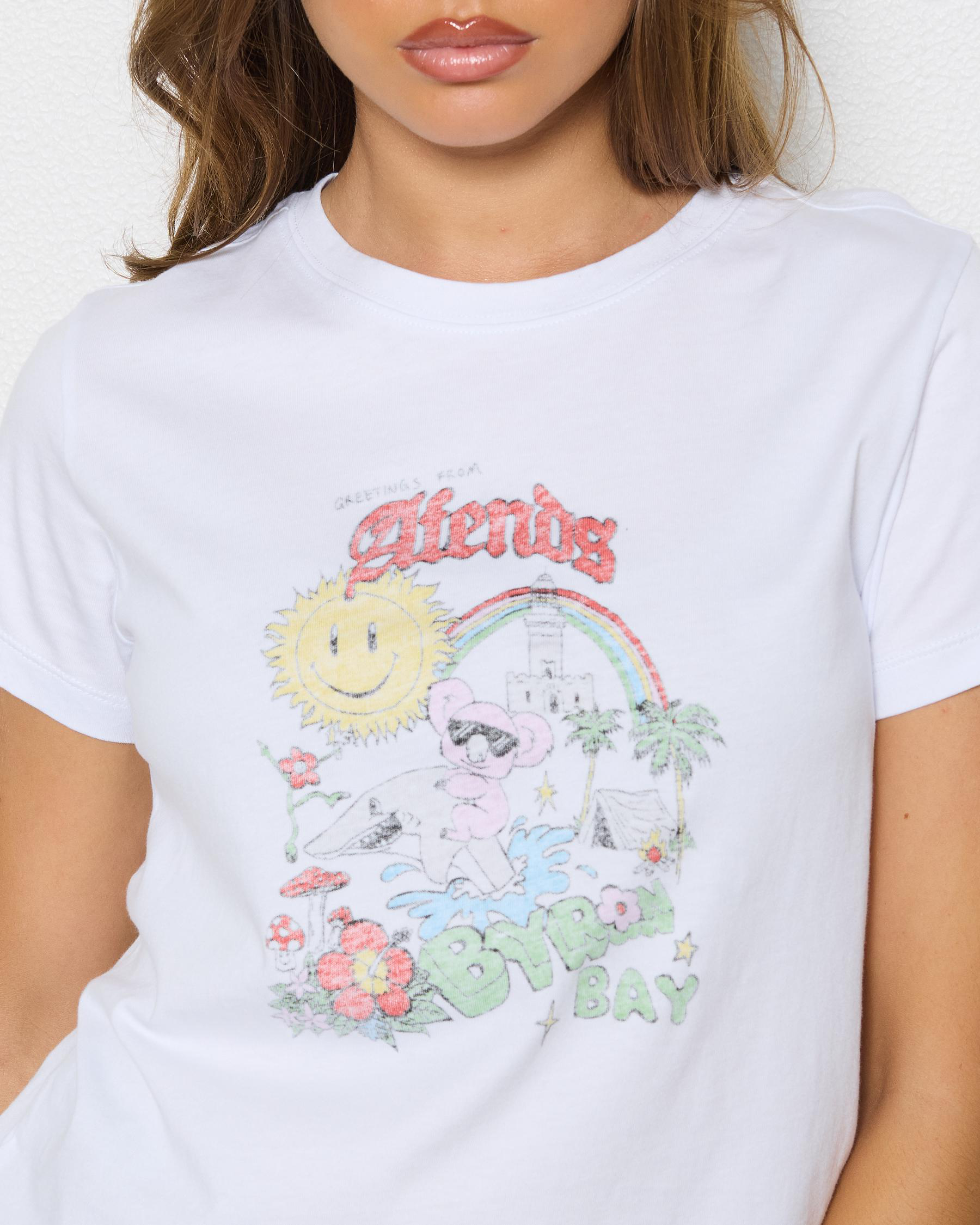 Greeting Recycled Regular T-Shirt