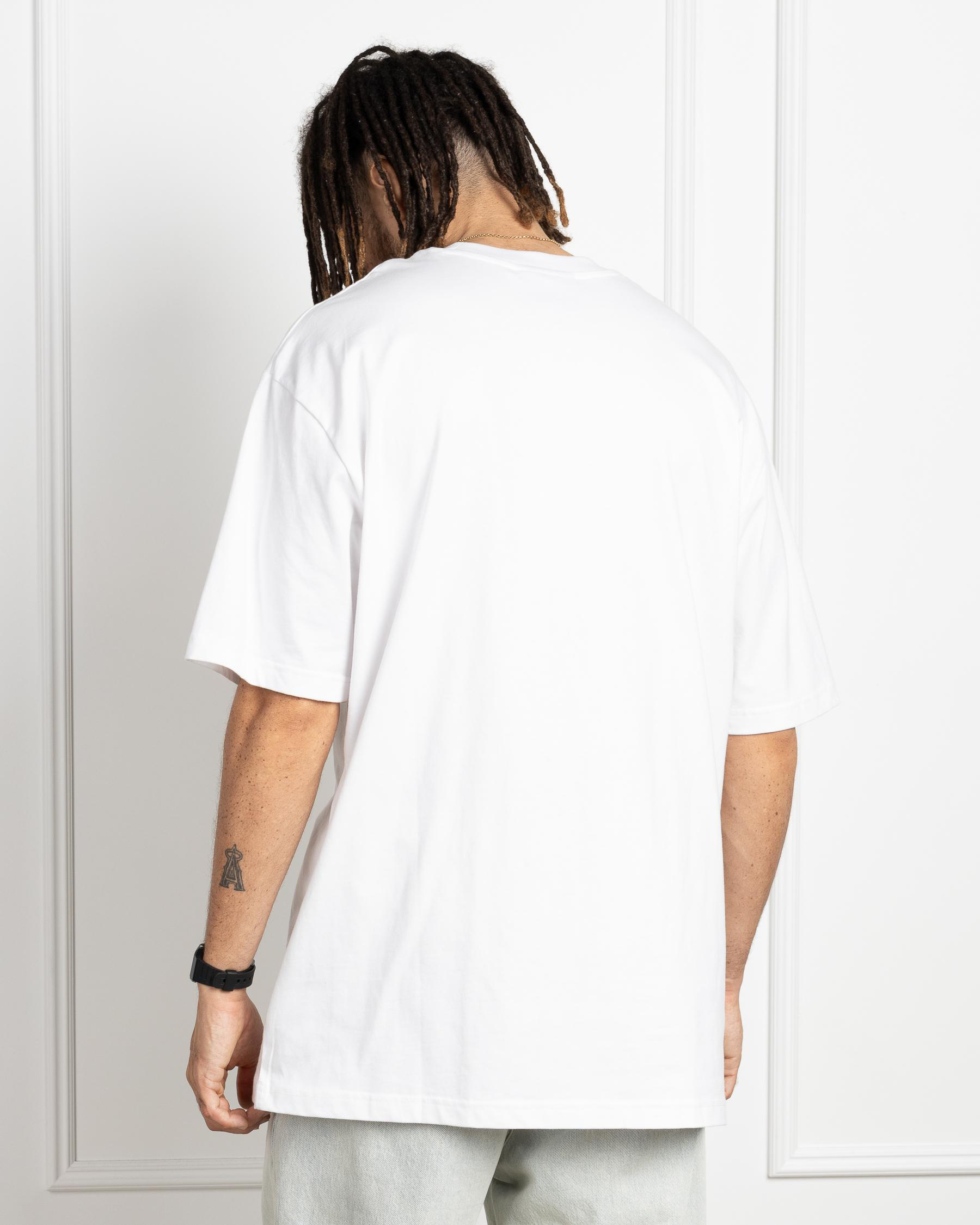 LA Dodgers Denim & Plaid Oversized T-Shirt