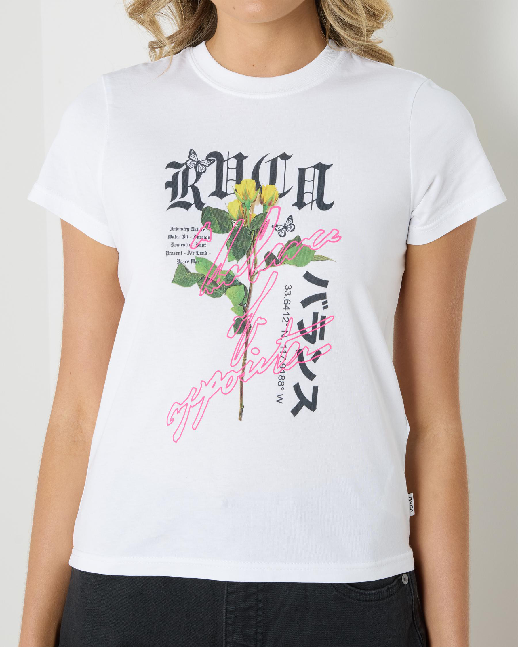 Neon Lights Shrunken T-Shirt