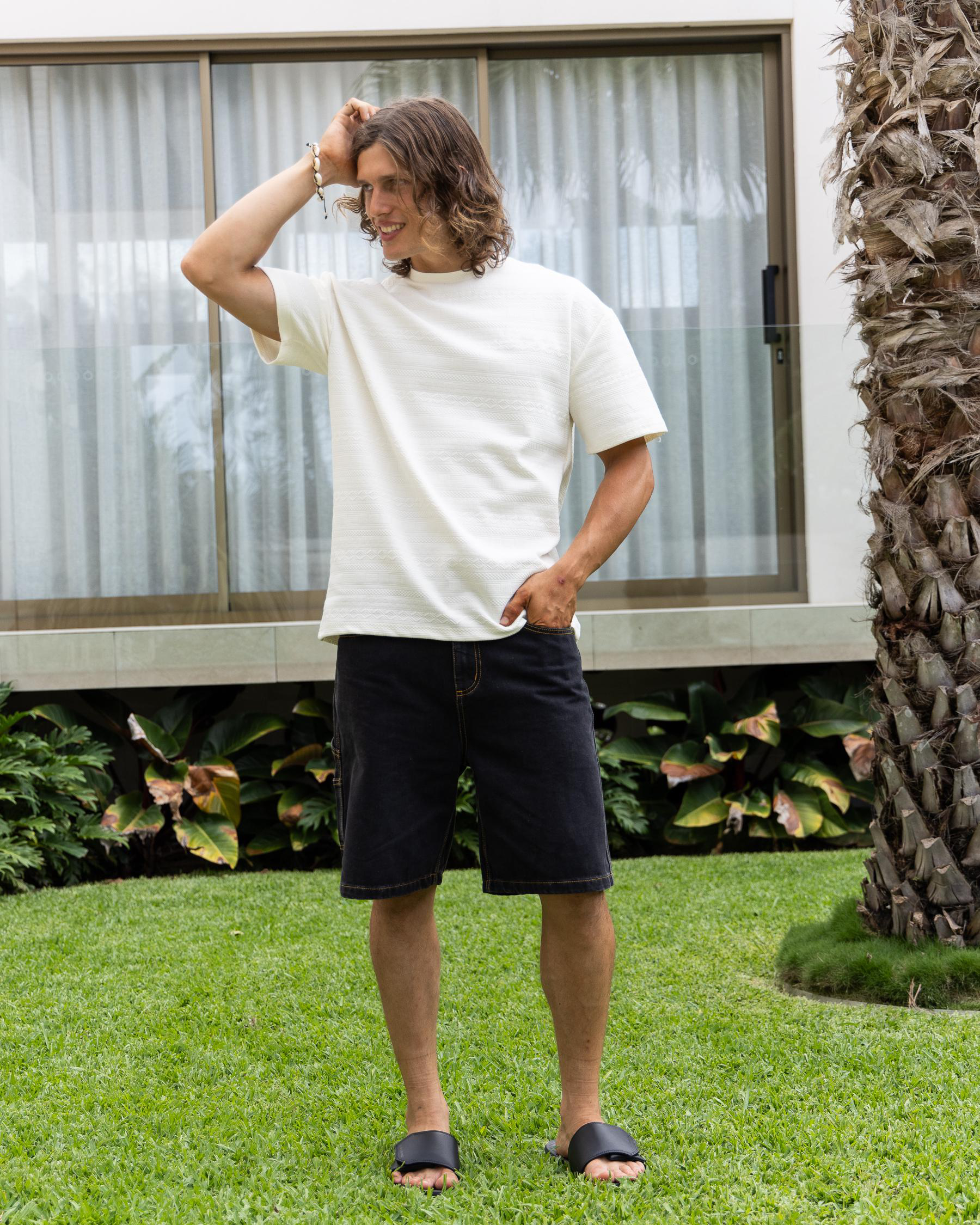 Archive Denim Walk Shorts