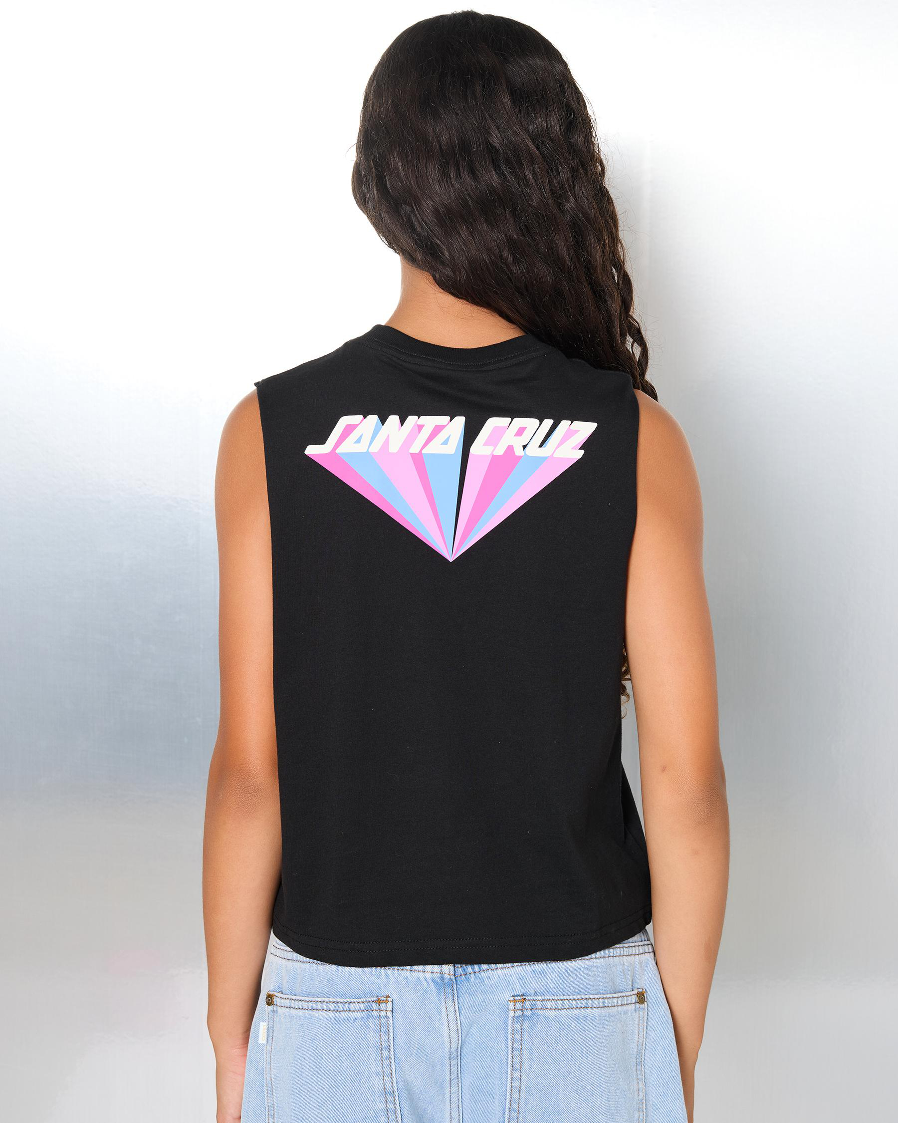 SC Delta Strip Chest Muscle Tank Top